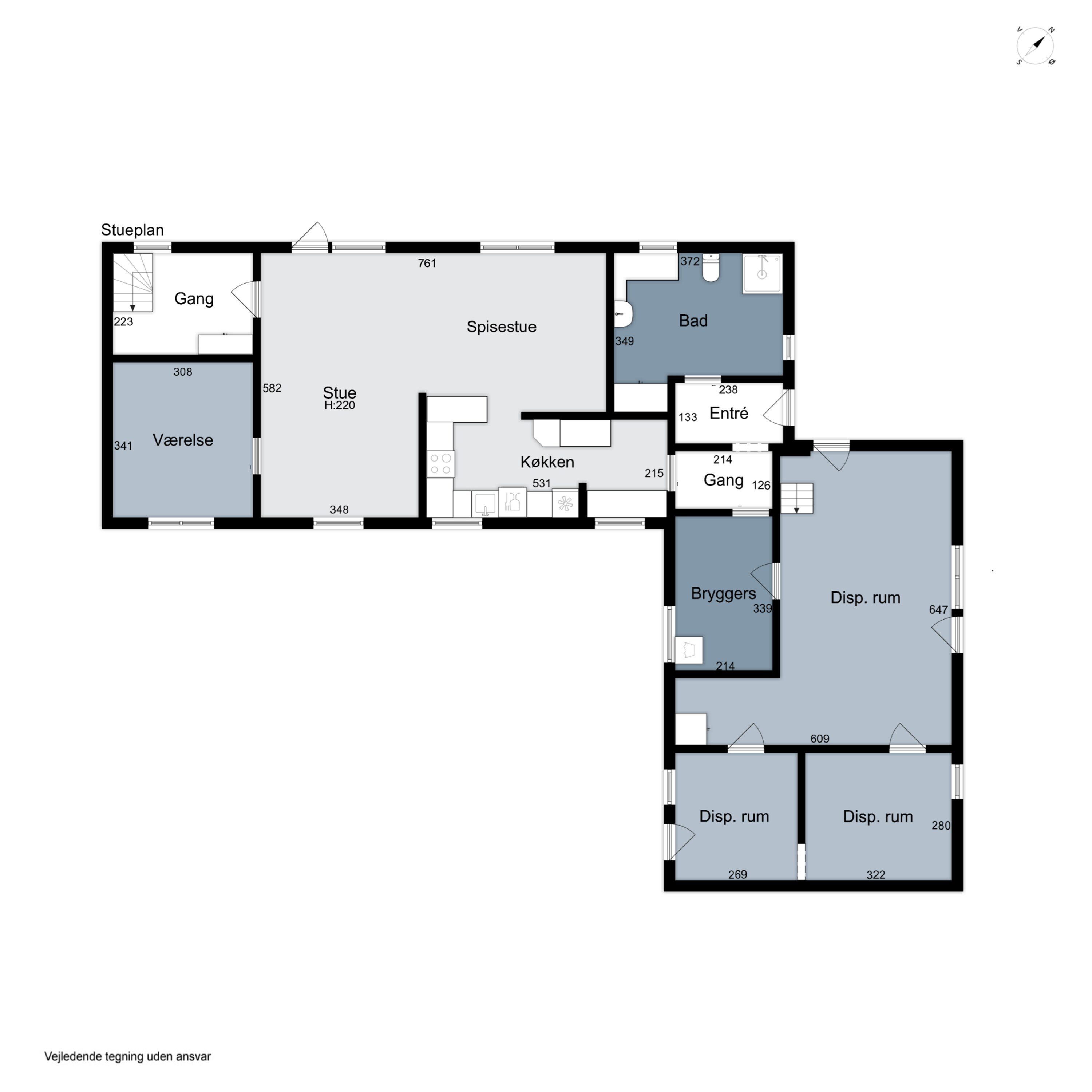 Plantegninger billede af Næstrupvej 57, Sjørring, 7700 Thisted