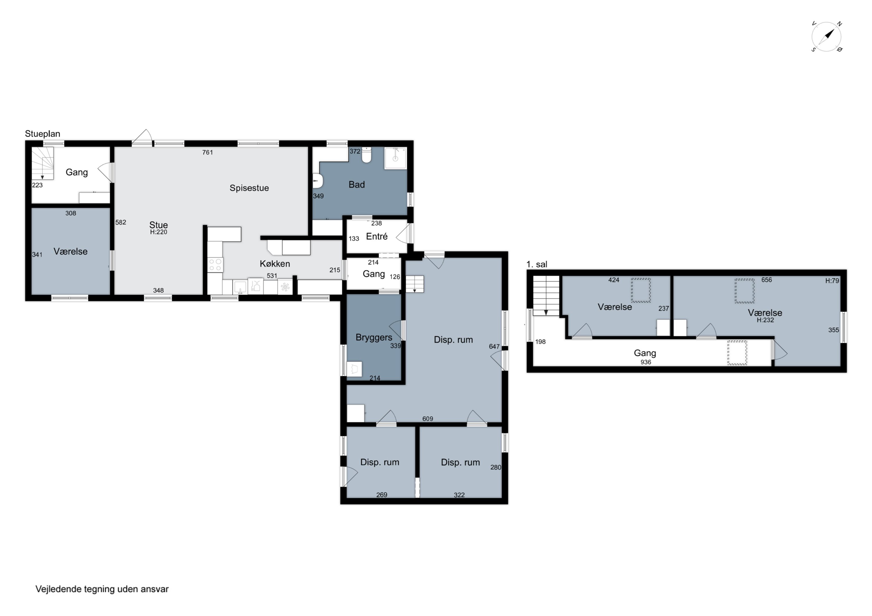 Plantegninger billede af Næstrupvej 57, Sjørring, 7700 Thisted