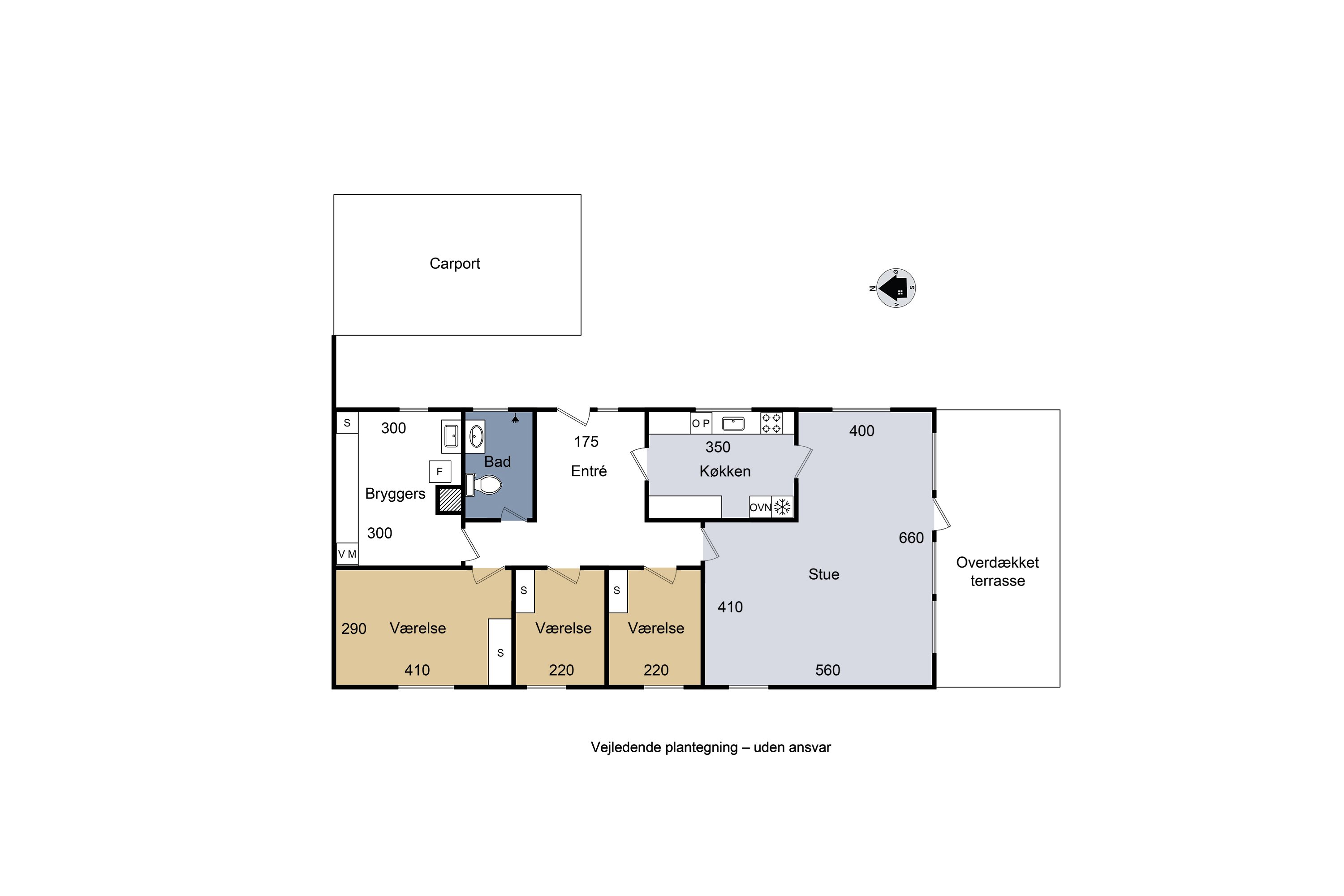 Plantegninger billede af Nordrupby 14, Nordrup, 4100 Ringsted
