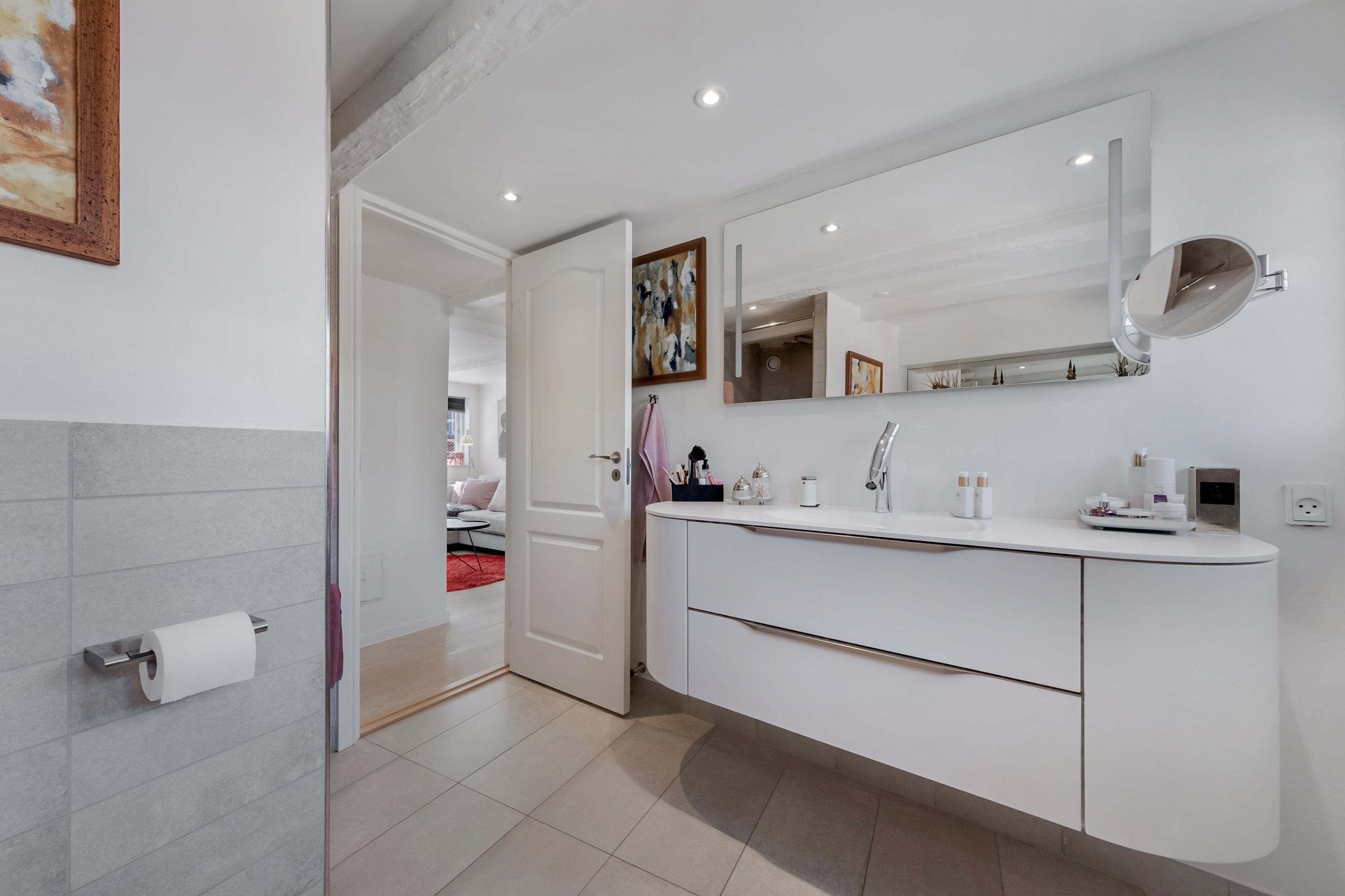 Fremhævet badeværelse billede i fuldskærmstilstand. Billede af Ramsherred 19, 5000 Odense C