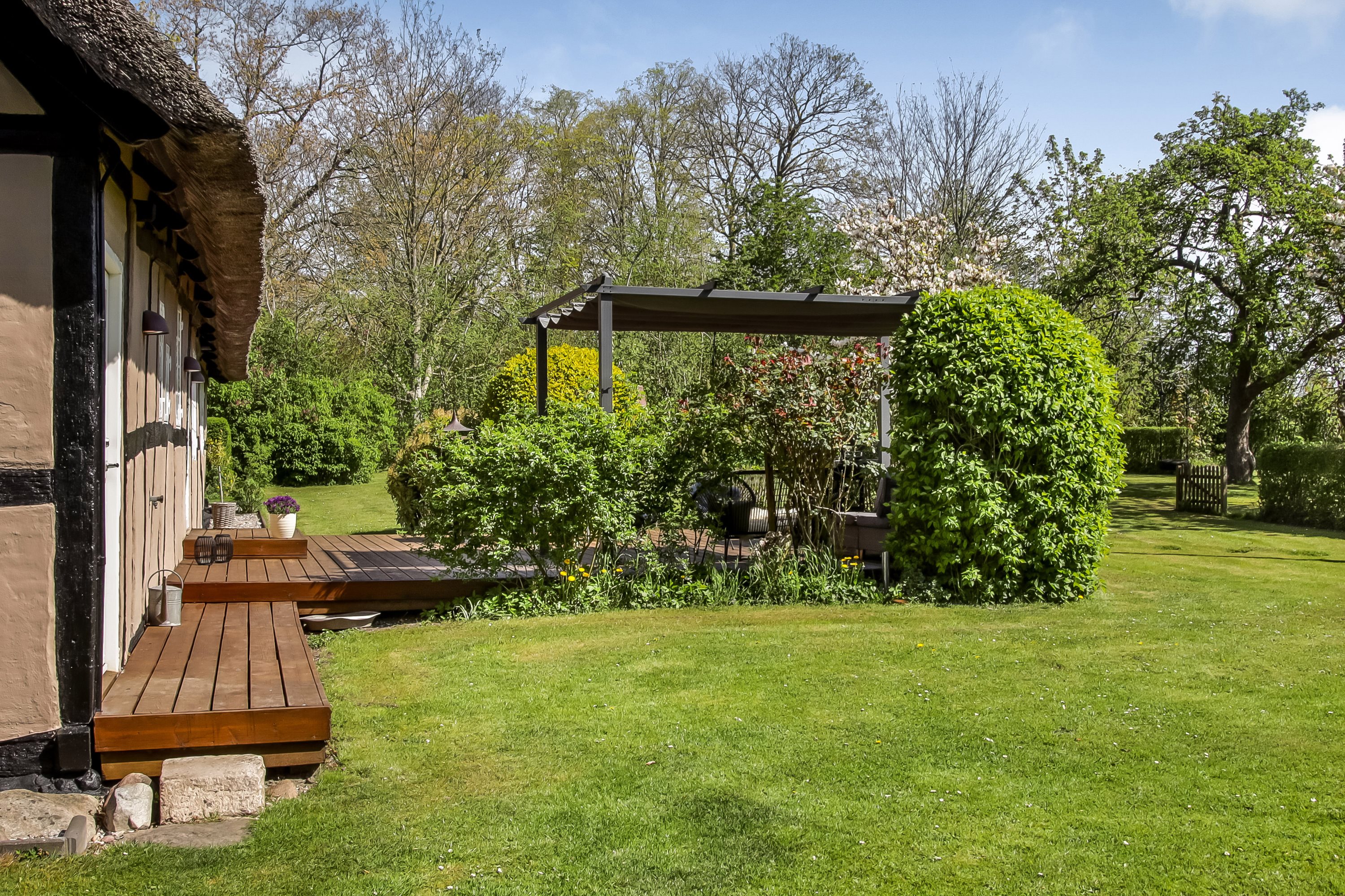 Fremhævet have billede i fuldskærmstilstand. Billede af Elvira Madigans Vej 14, Tåsinge, 5700 Svendborg