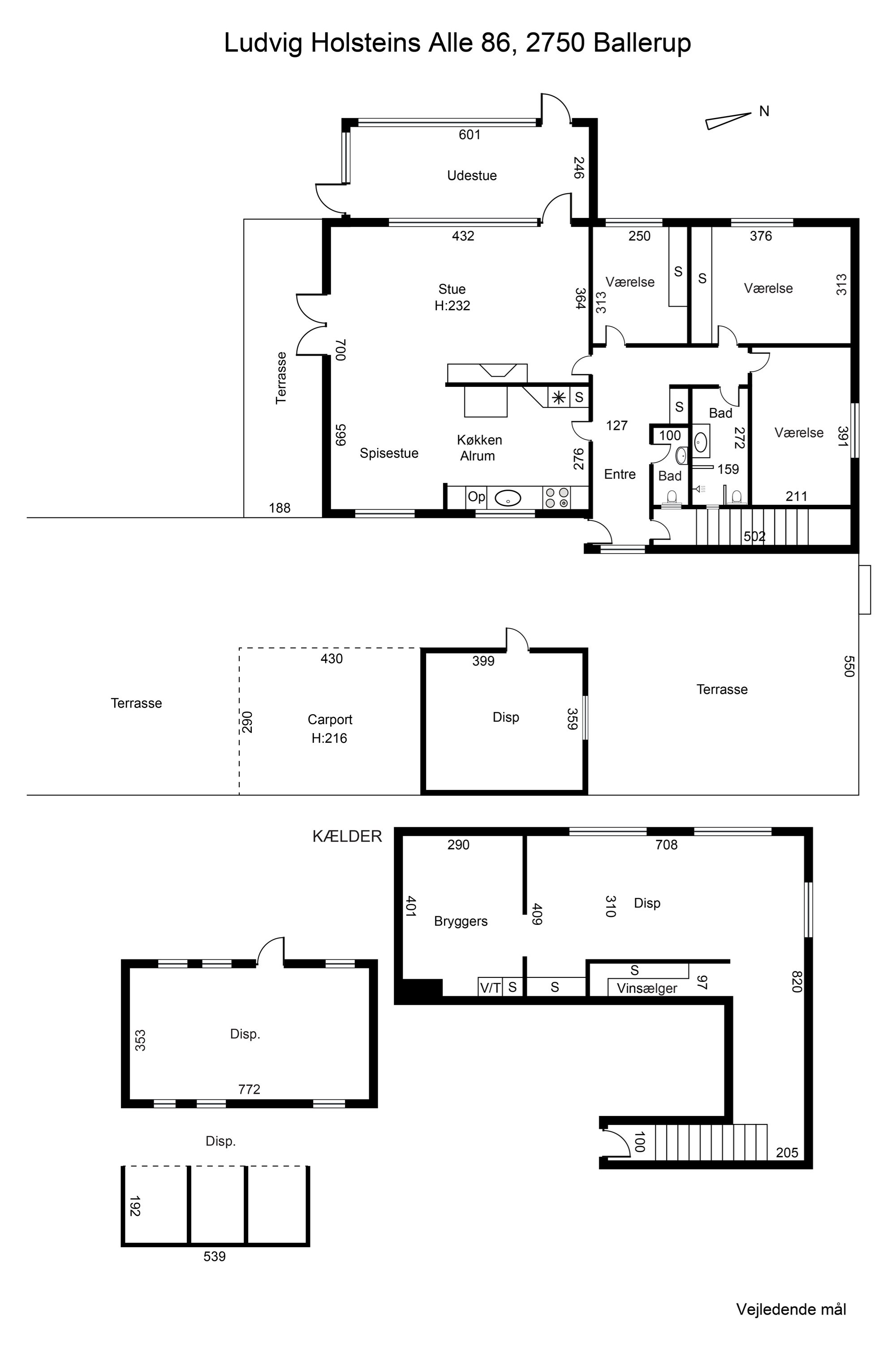 Plantegninger billede af Ludvig Holsteins Alle 86, 2750 Ballerup