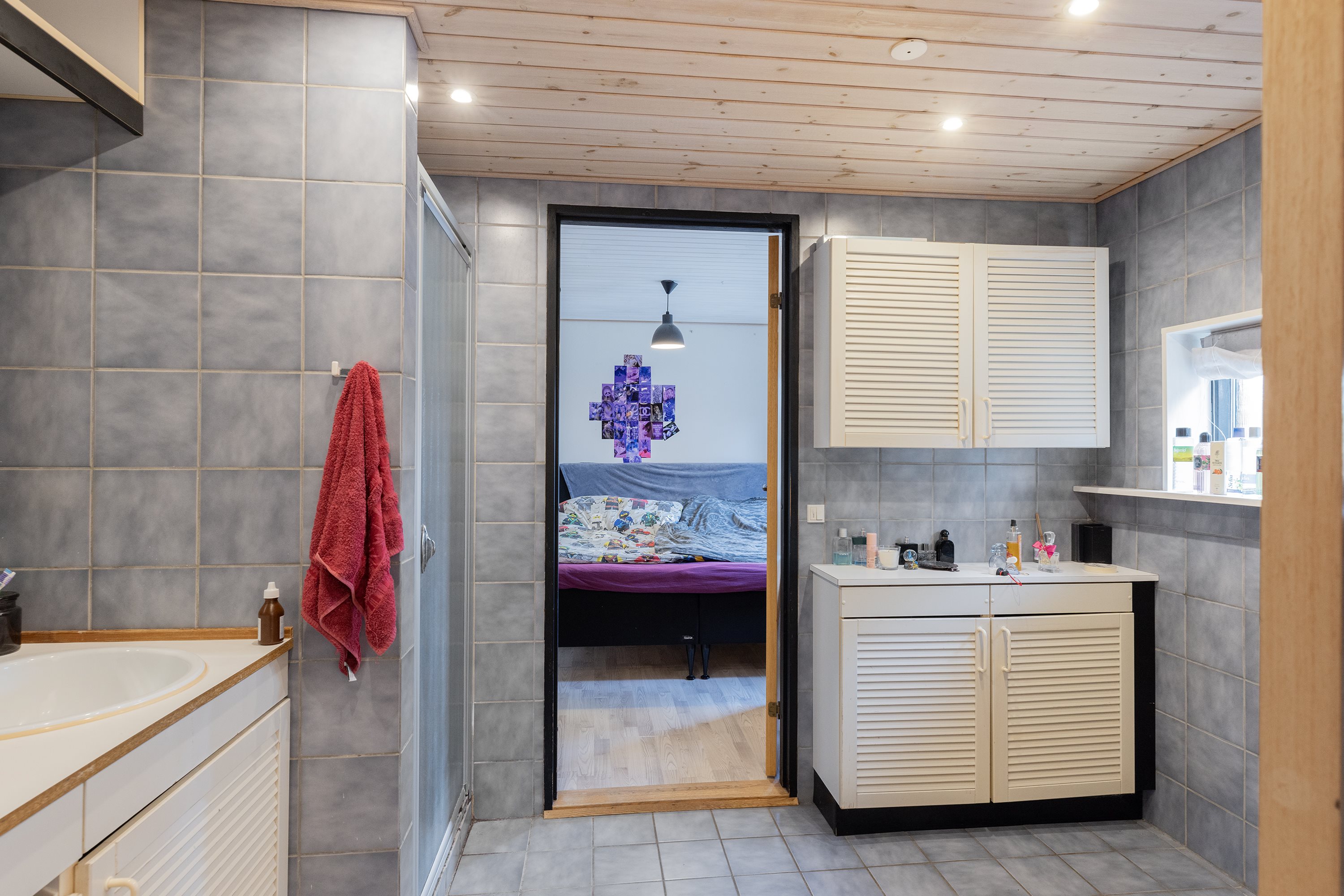 Fremhævet badeværelse billede i fuldskærmstilstand. Billede af Bøgevej 10, Adsbøl, 6300 Gråsten