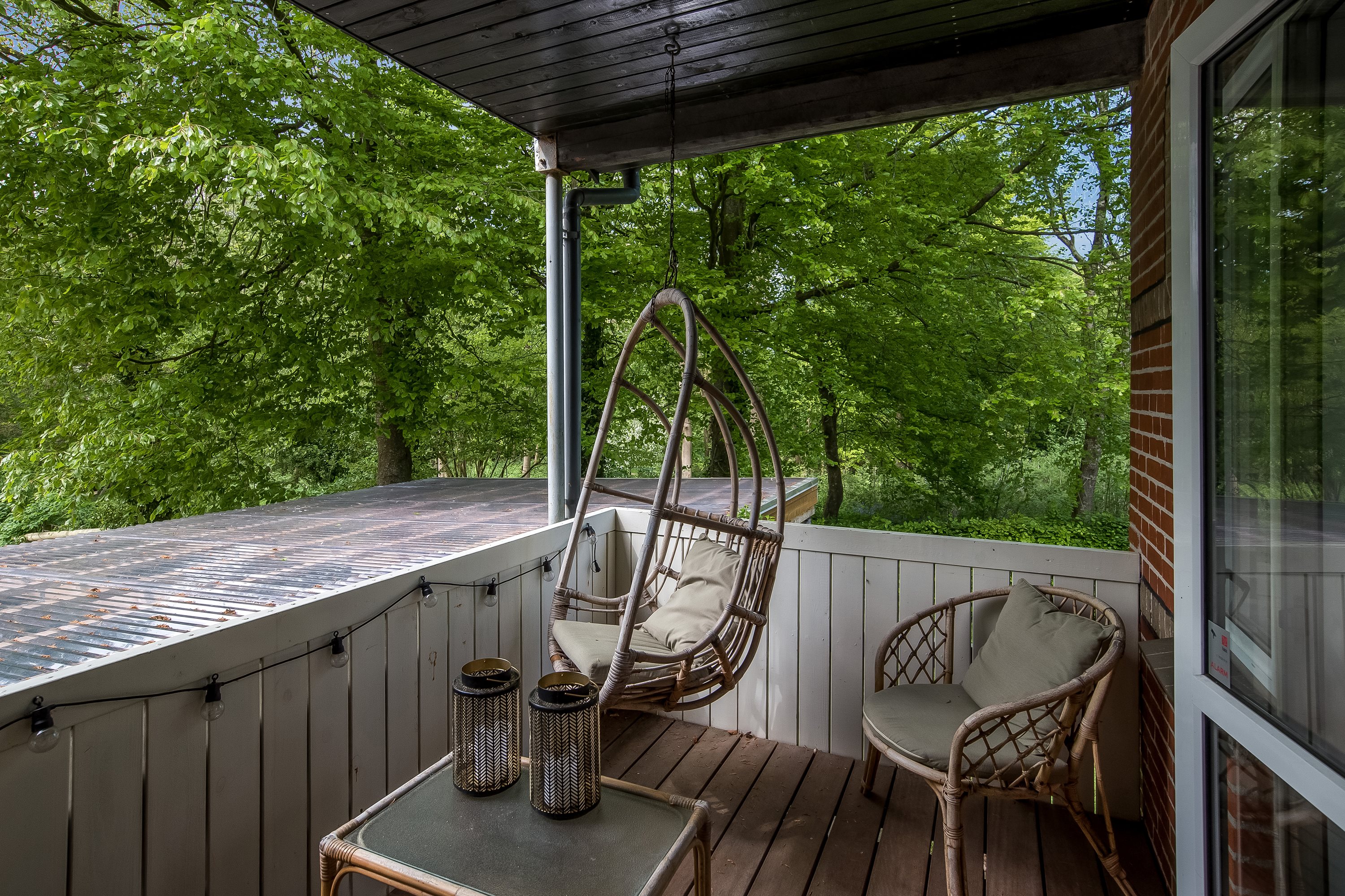 Fremhævet altan billede i fuldskærmstilstand. Billede af Gl. Hornshøjvej 7, 7500 Holstebro