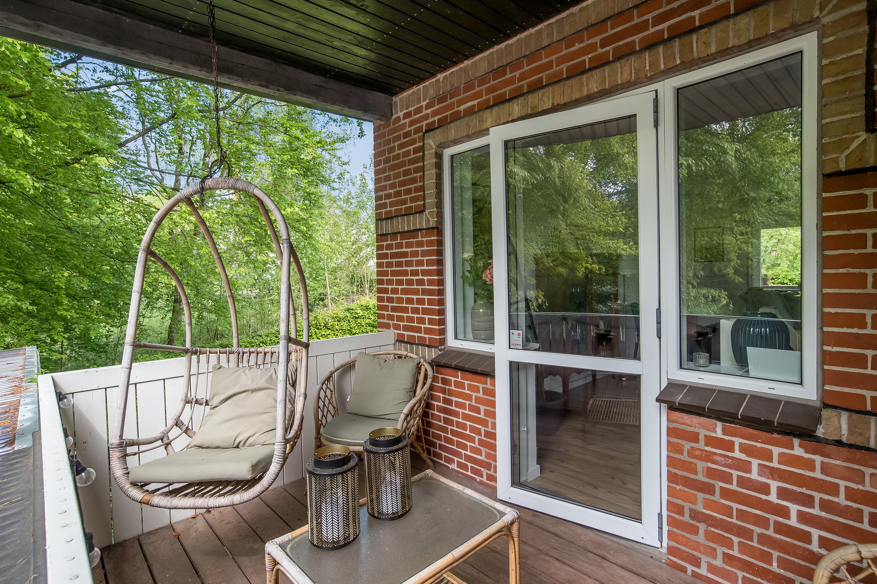 Fremhævet altan billede i fuldskærmstilstand. Billede af Gl. Hornshøjvej 7, 7500 Holstebro