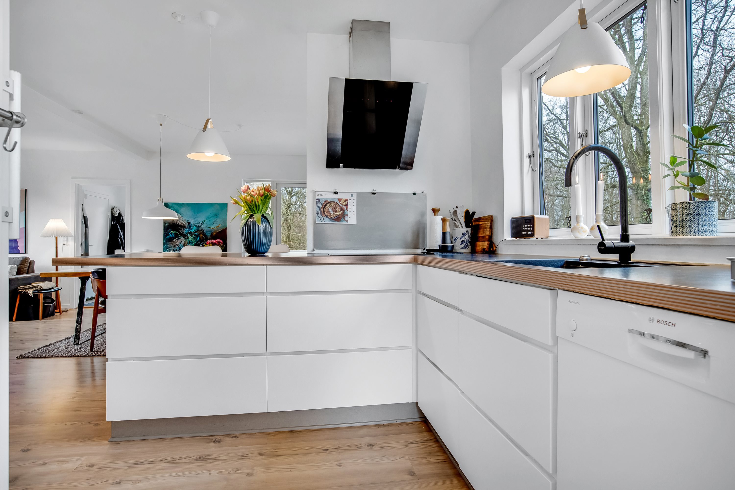 Fremhævet køkken billede i fuldskærmstilstand. Billede af Gl. Hornshøjvej 7, 7500 Holstebro