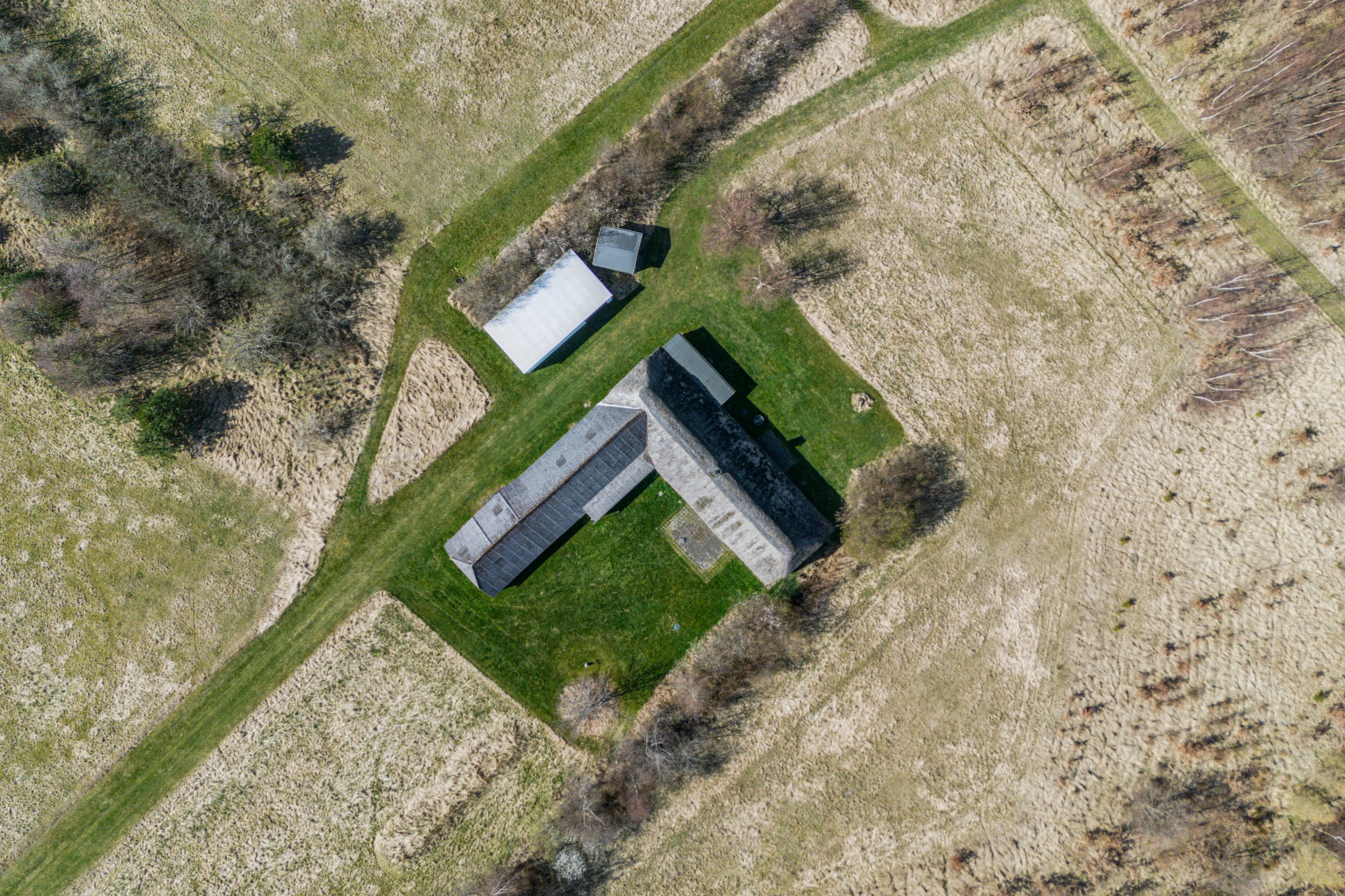 Fremhævet luftfoto billede i fuldskærmstilstand. Billede af Fædrelandsvej 5, Byrum, 9940 Læsø