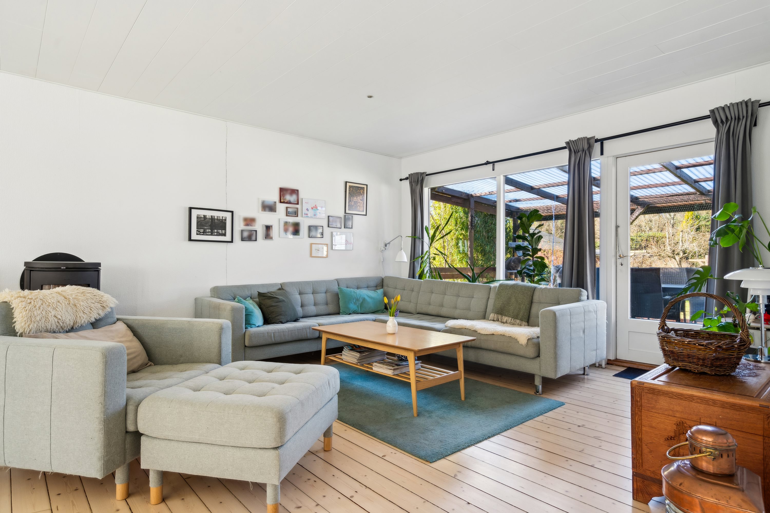 Fremhævet stue billede i fuldskærmstilstand. Billede af Østerby Havnegade 58, Østerby Havn, 9940 Læsø