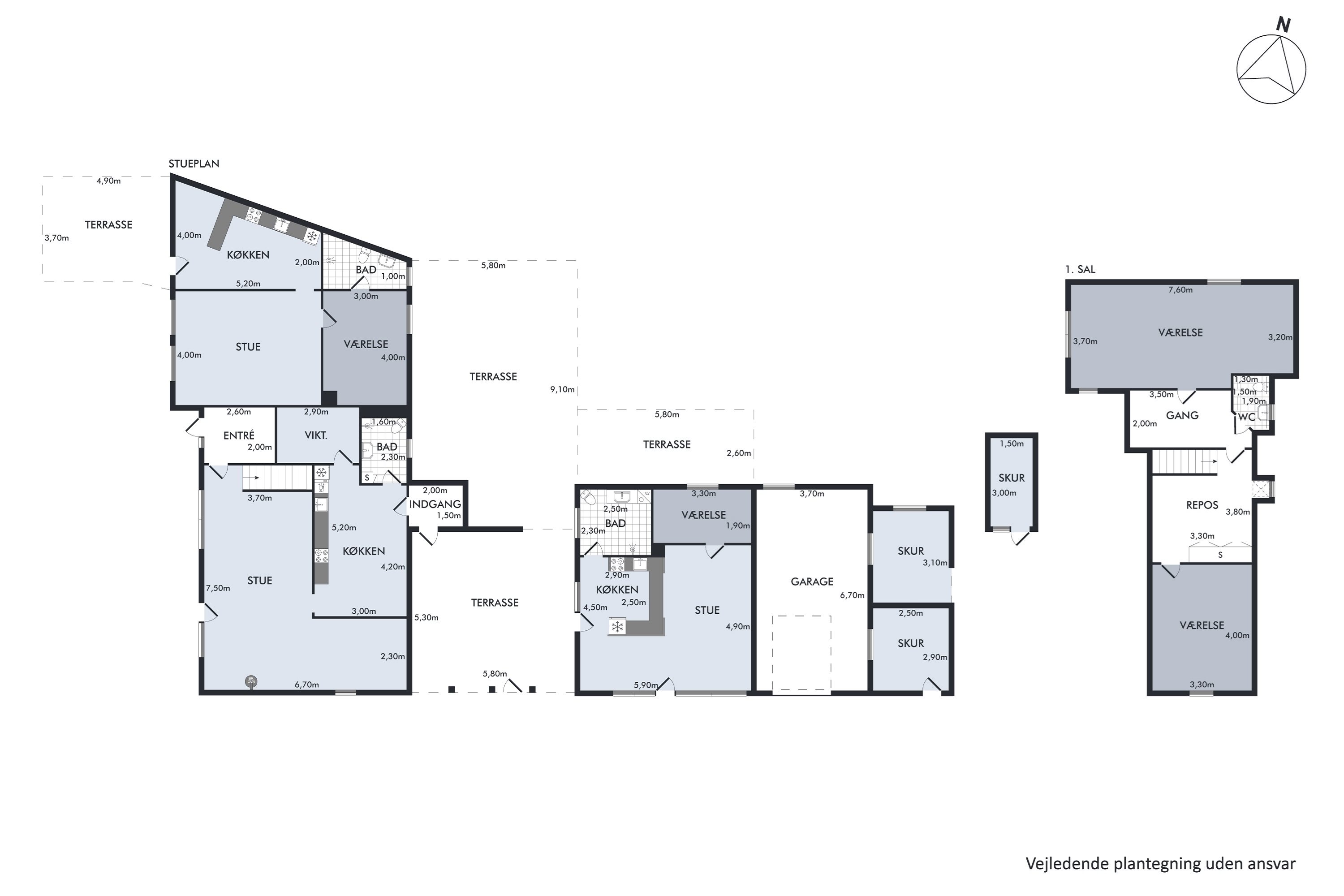 Plantegninger billede af Vesterø Havnegade 39, Vesterø Havn, 9940 Læsø