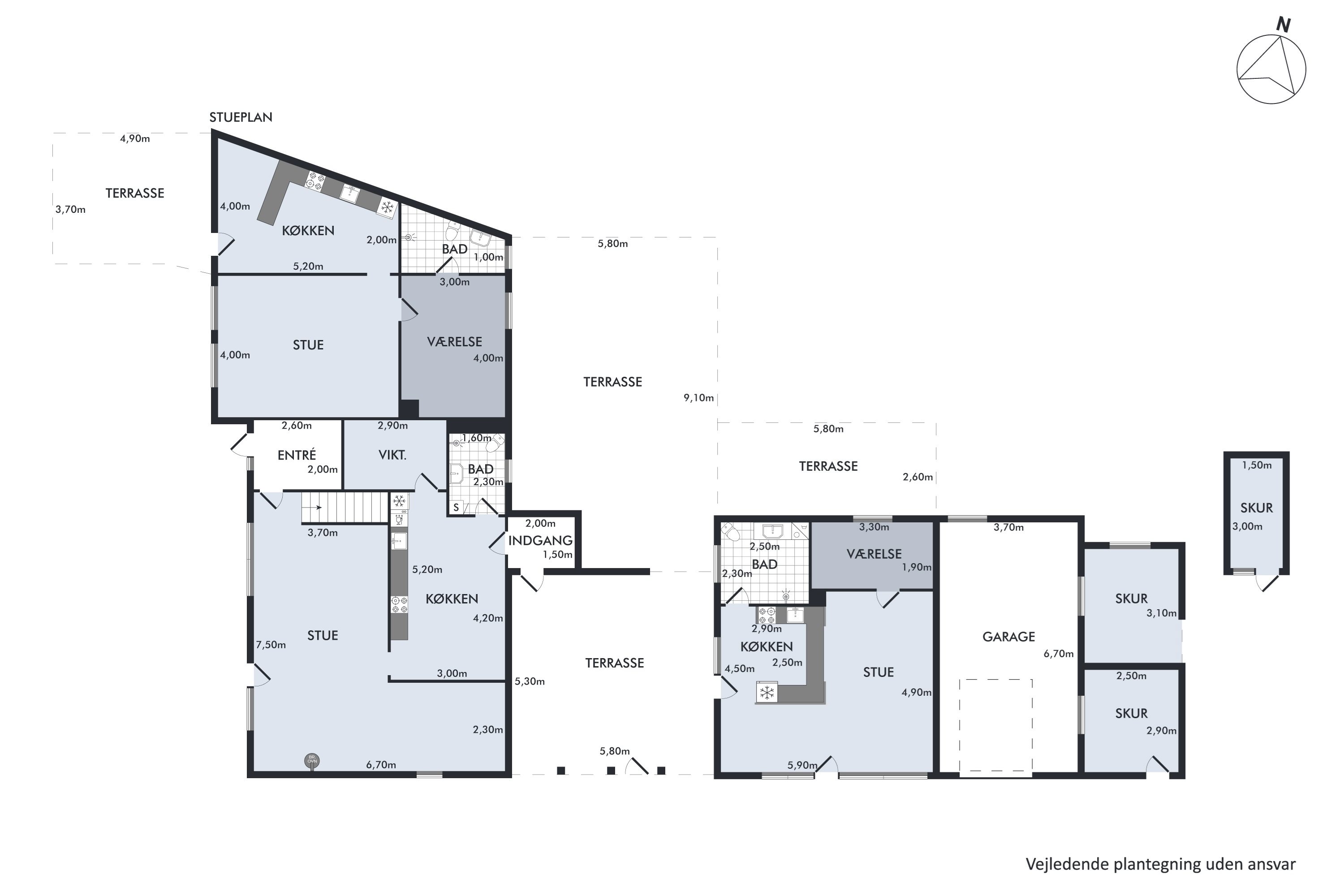 Plantegninger billede af Vesterø Havnegade 39, Vesterø Havn, 9940 Læsø