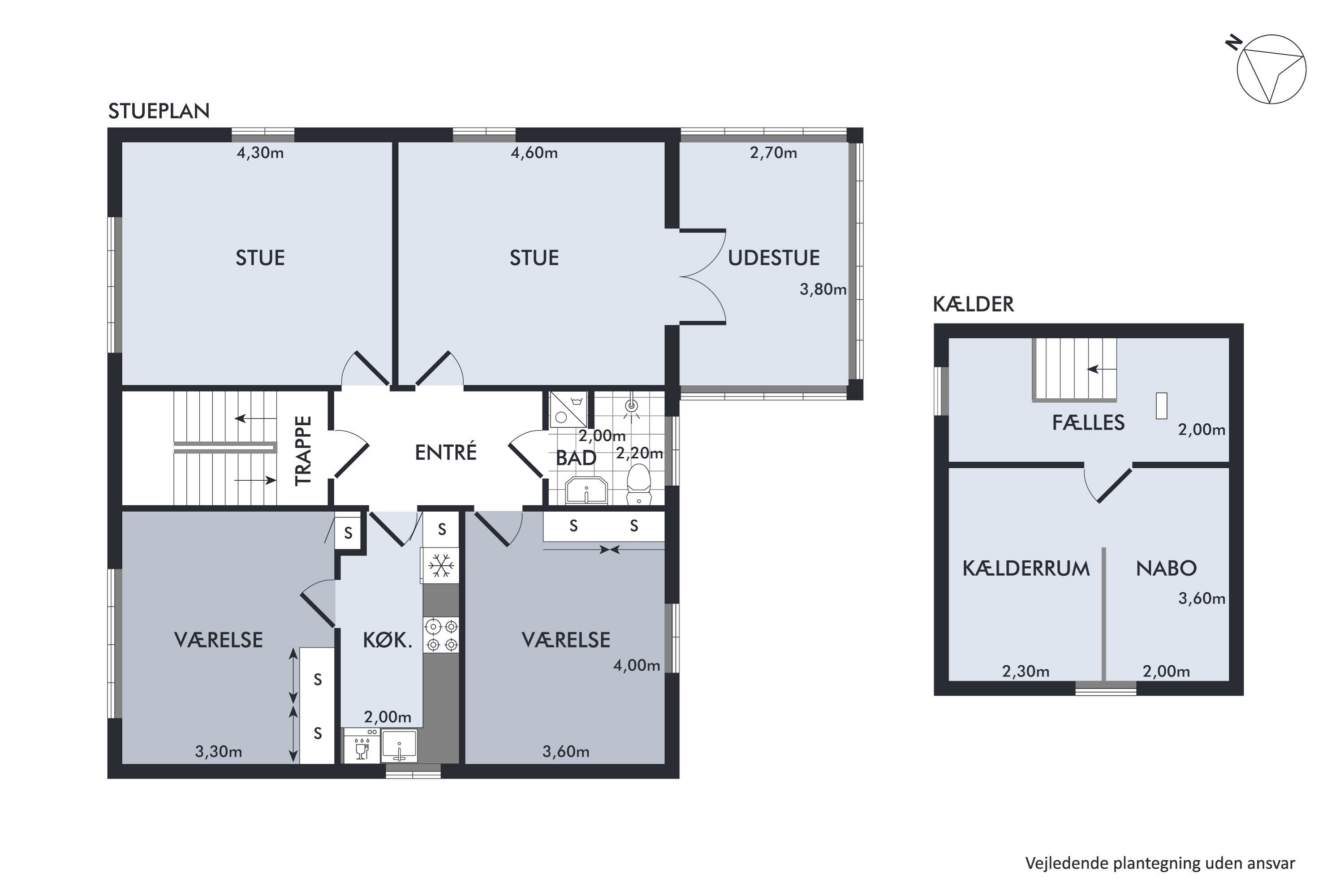 Plantegninger billede af Frederikssundsvej 331, 1., 2700 Brønshøj