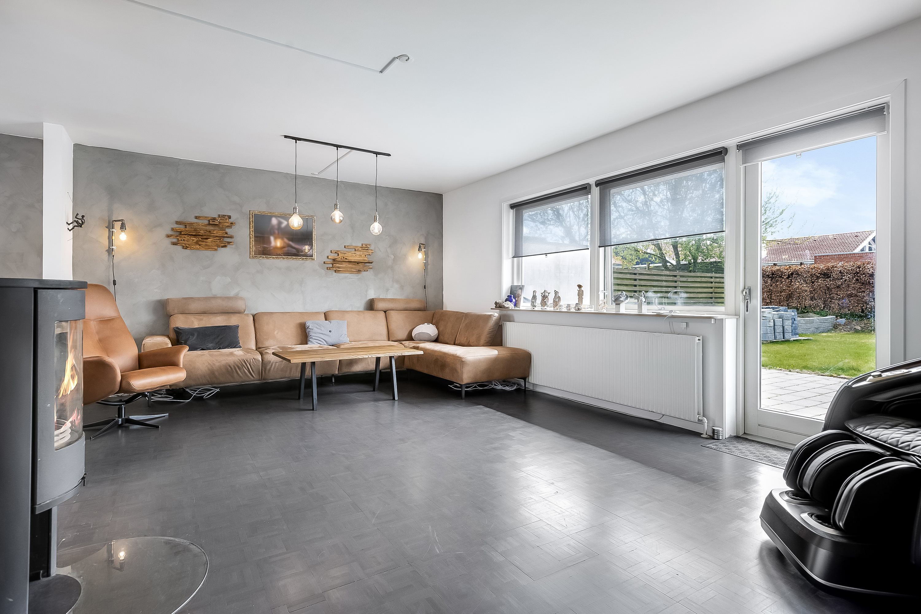 Fremhævet stue billede i fuldskærmstilstand. Billede af Susåvej 29, Vetterslev, 4100 Ringsted