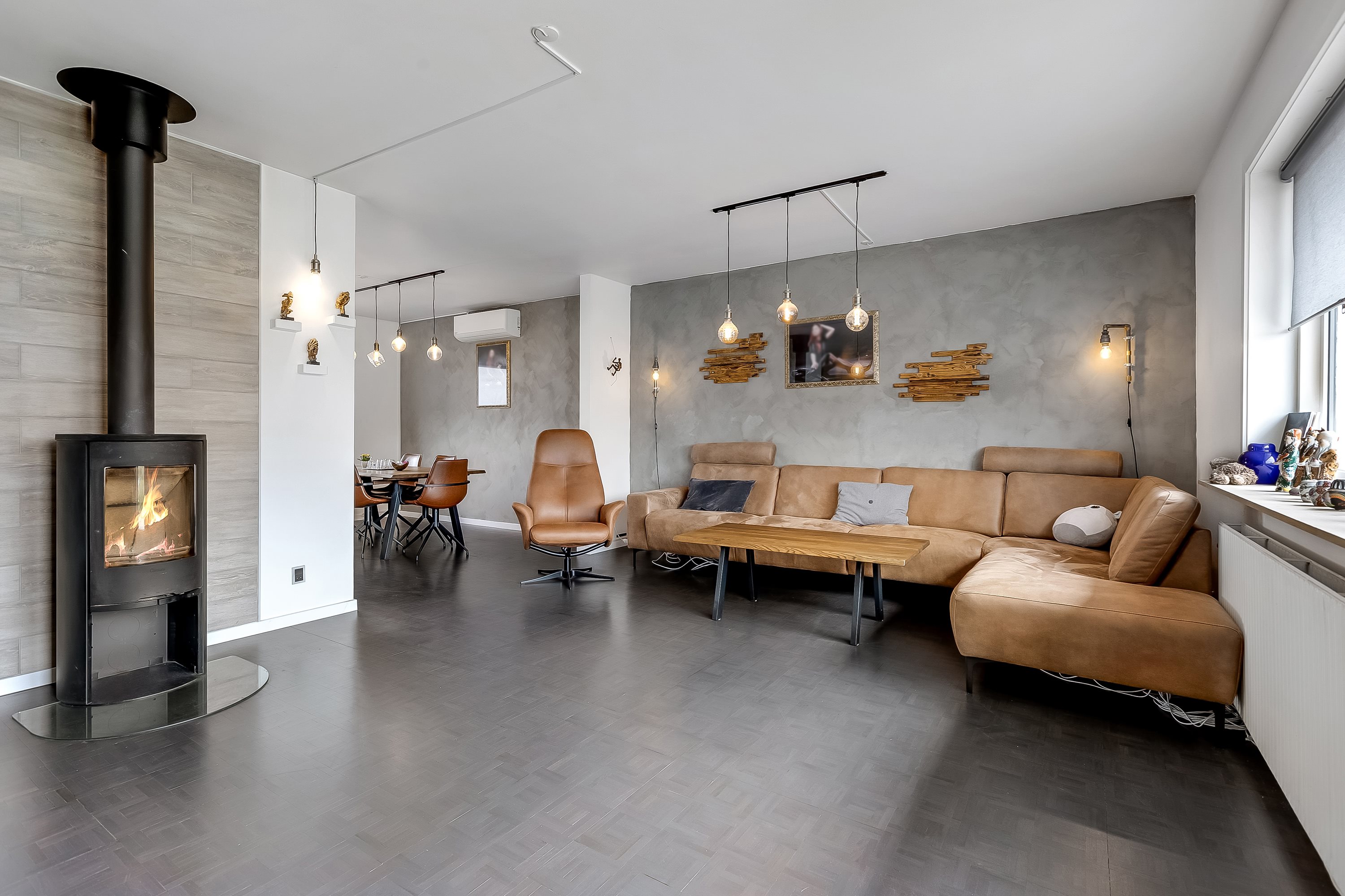 Fremhævet stue billede i fuldskærmstilstand. Billede af Susåvej 29, Vetterslev, 4100 Ringsted