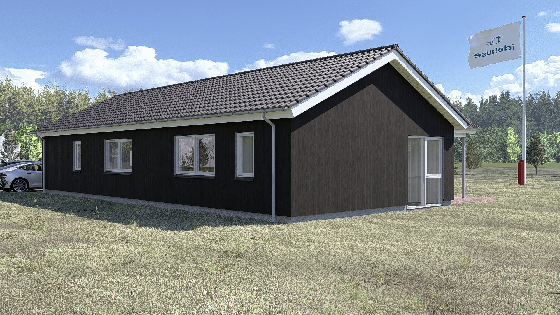 Fremhævet  billede i fuldskærmstilstand. Billede af Pilesangervej 10, Lodbj Hede, 6950 Ringkøbing