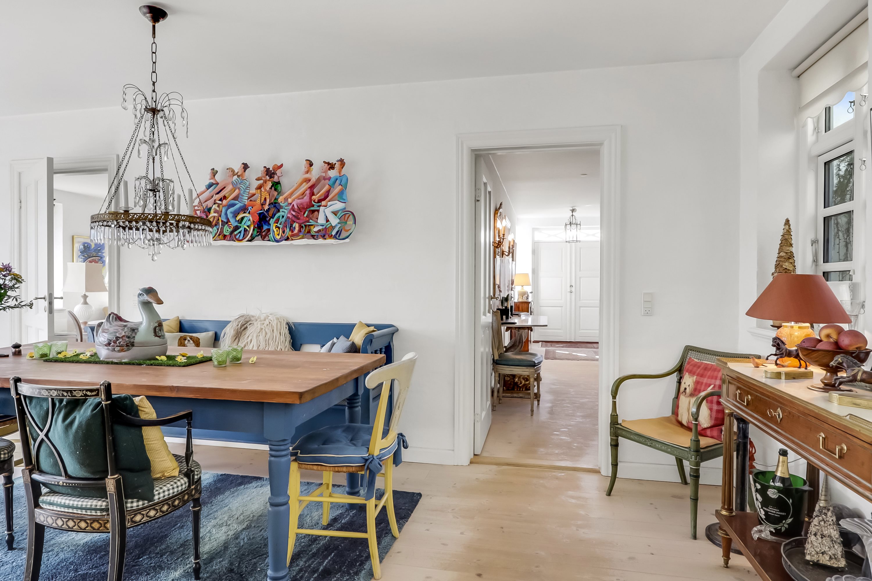 Fremhævet stue billede i fuldskærmstilstand. Billede af Hellebakken 1, 5970 Ærøskøbing