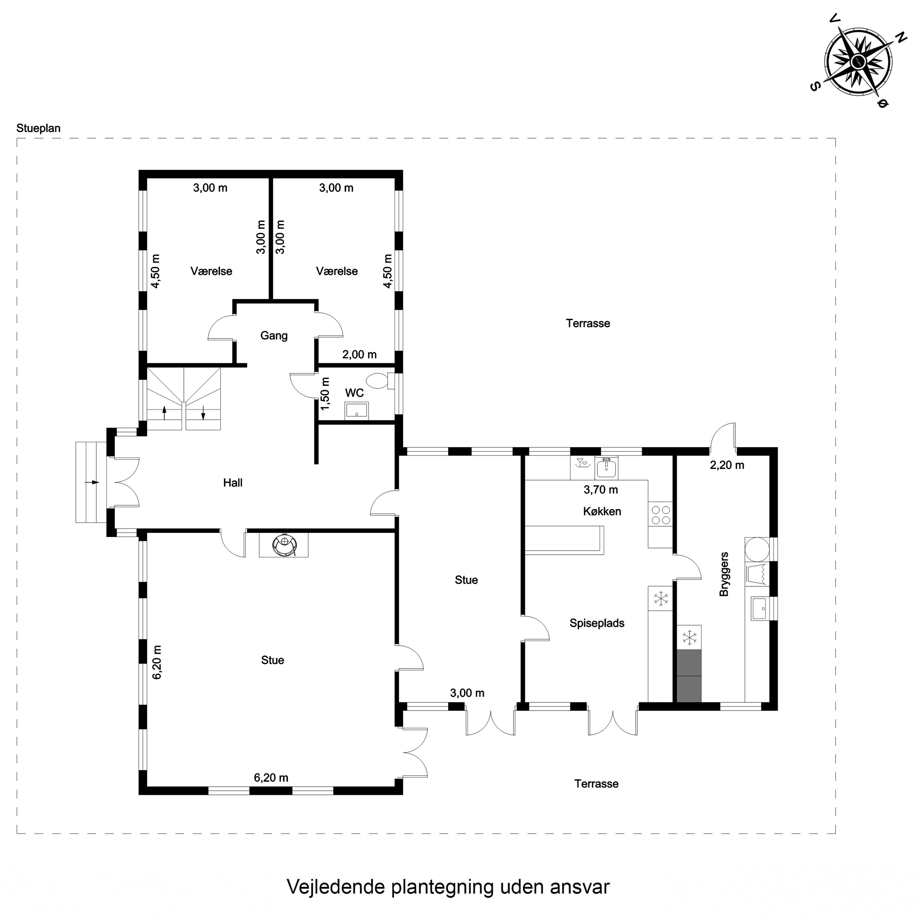 Plantegninger billede af Hellebakken 1, 5970 Ærøskøbing