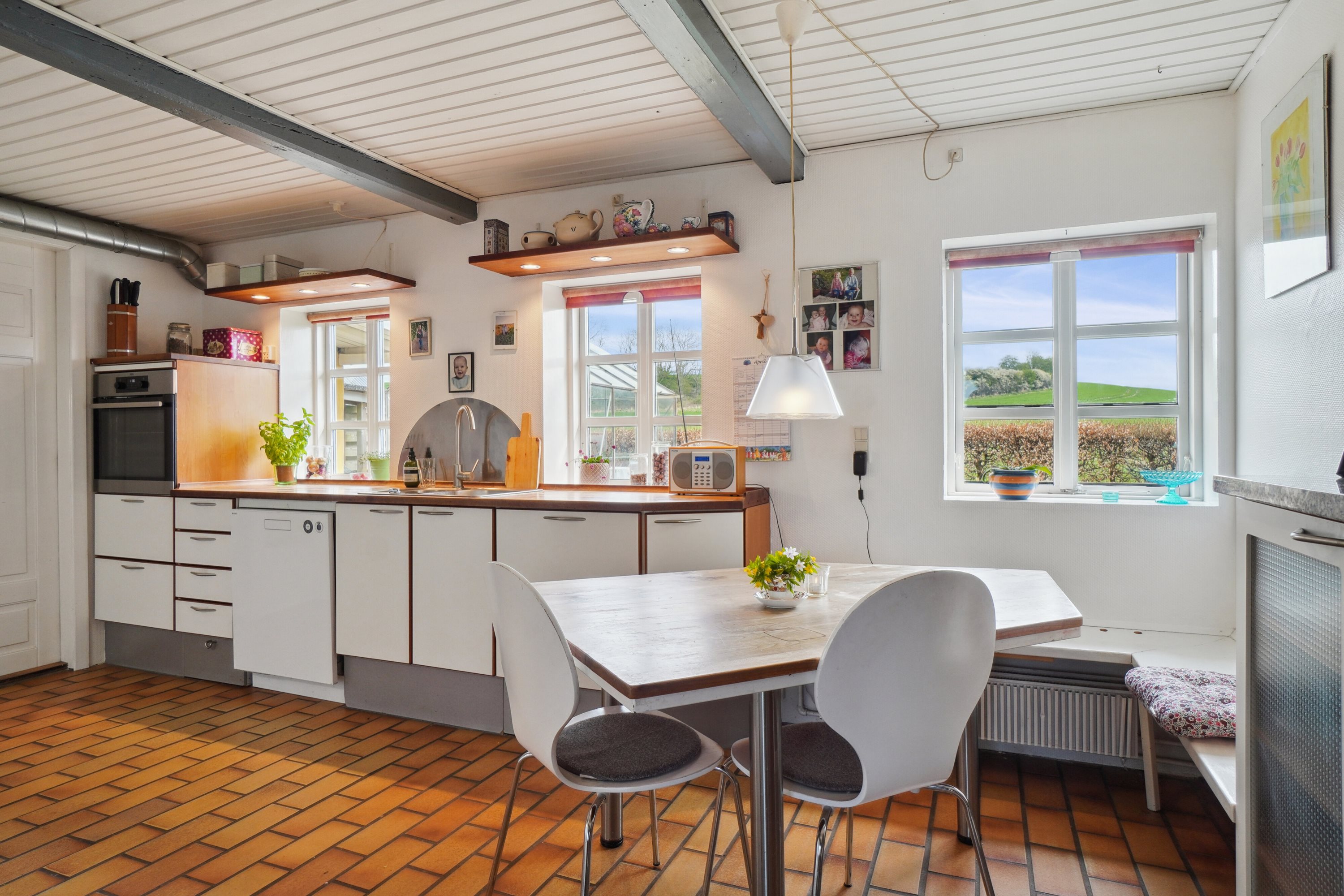 Fremhævet køkken billede i fuldskærmstilstand. Billede af Højkildevej 4, Ørum, 8721 Daugård