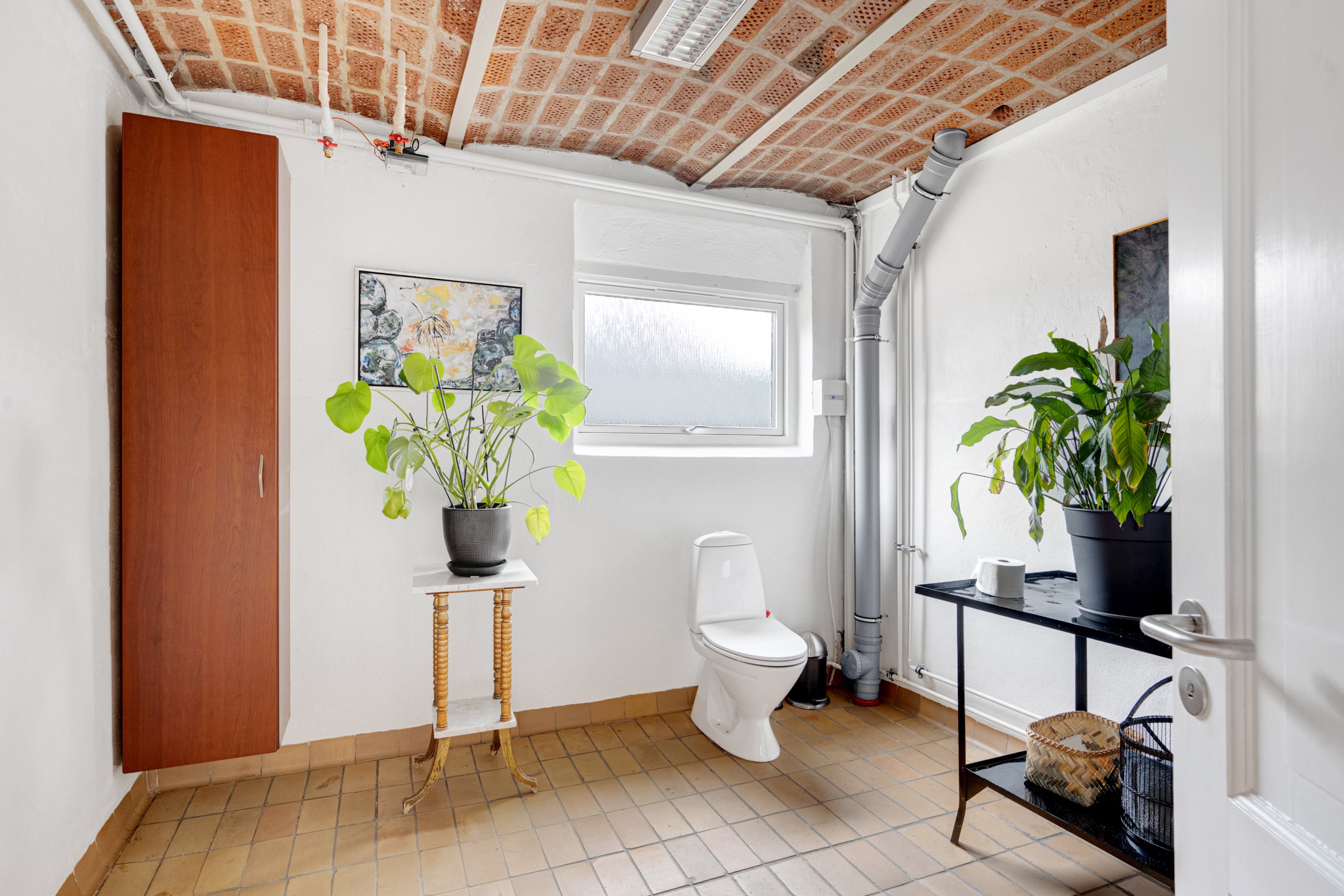 Fremhævet badeværelse billede i fuldskærmstilstand. Billede af Holtumvej 14, Arnborg, 7400 Herning