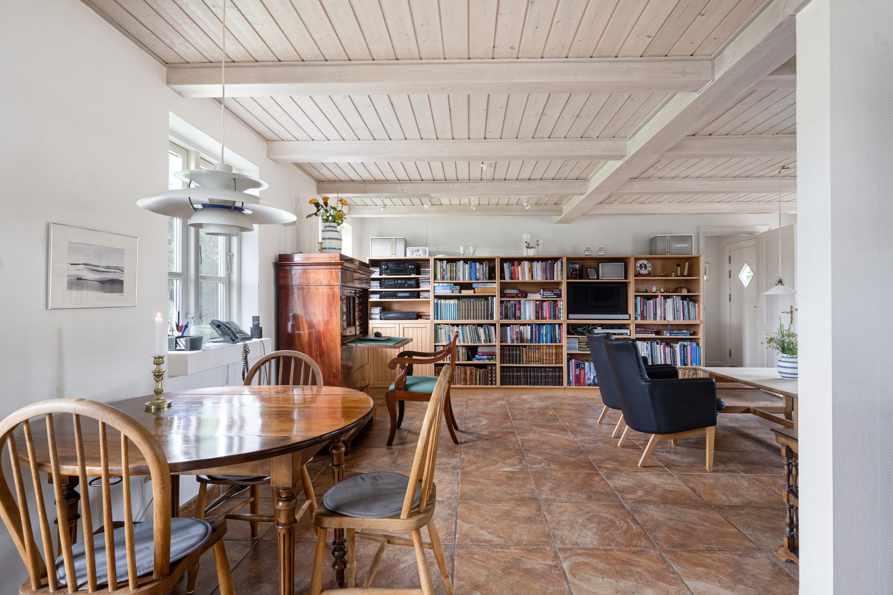 Fremhævet stue billede i fuldskærmstilstand. Billede af Holtumvej 14, Arnborg, 7400 Herning