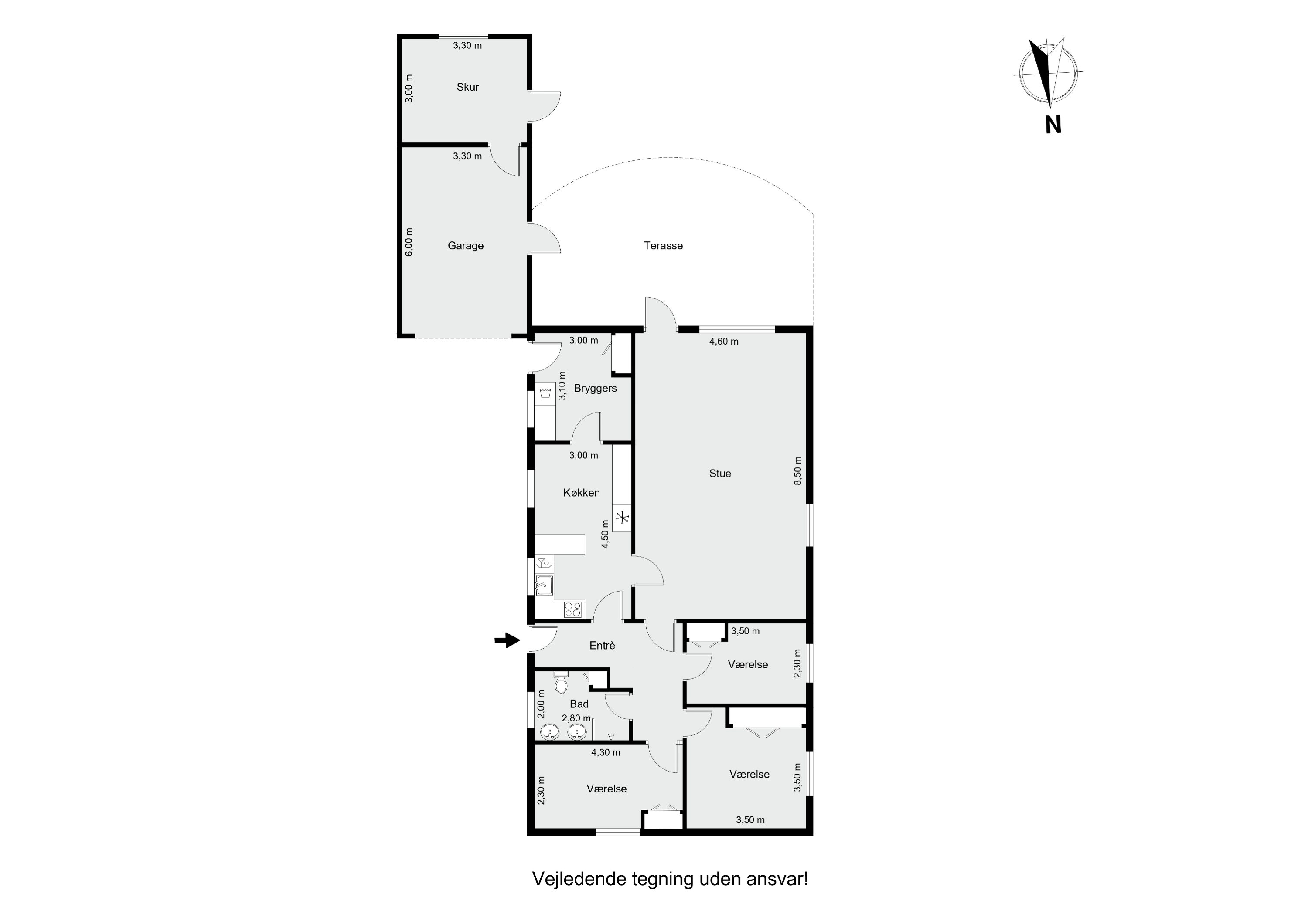 Plantegninger billede af Boghvedevej 10, 8800 Viborg