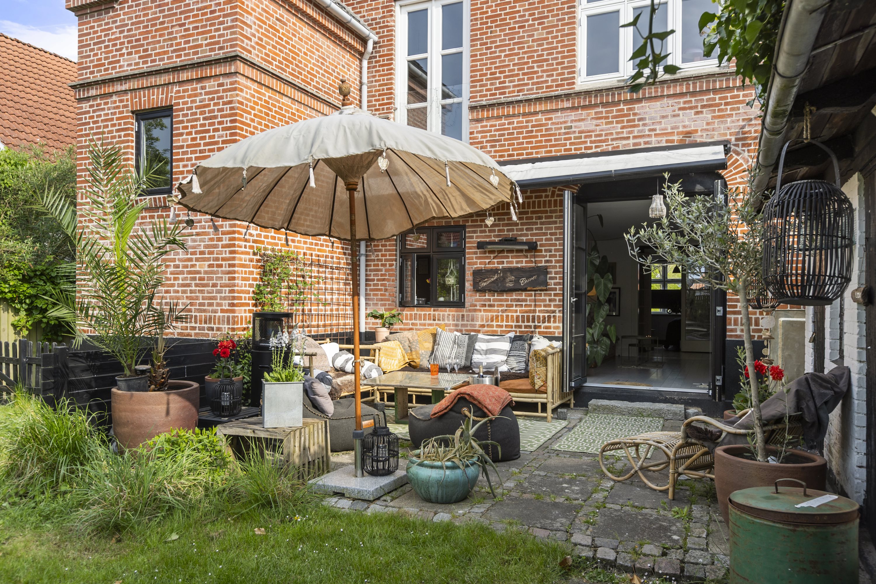 Fremhævet terrasse billede i fuldskærmstilstand. Billede af Teglovnsvej 26, st.., 4100 Ringsted