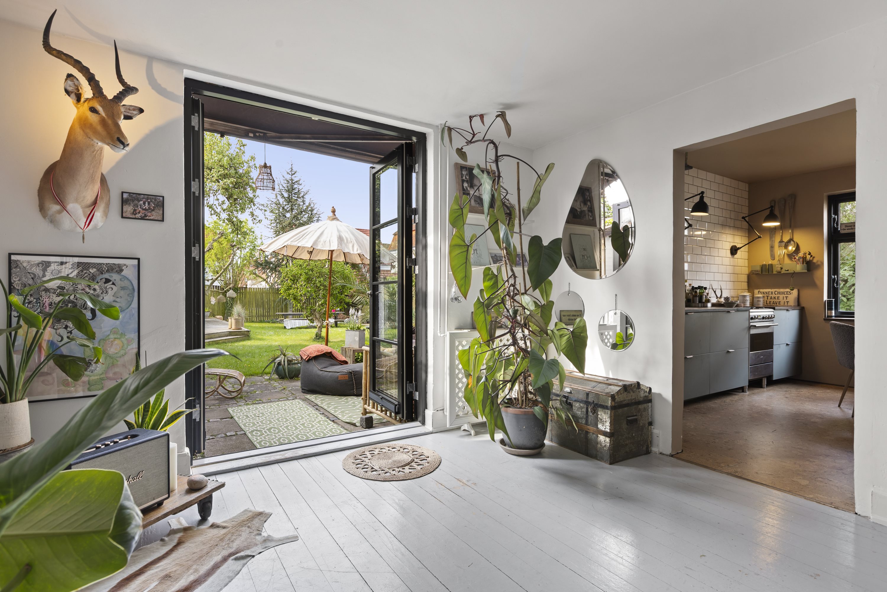 Fremhævet stue billede i fuldskærmstilstand. Billede af Teglovnsvej 26, st.., 4100 Ringsted