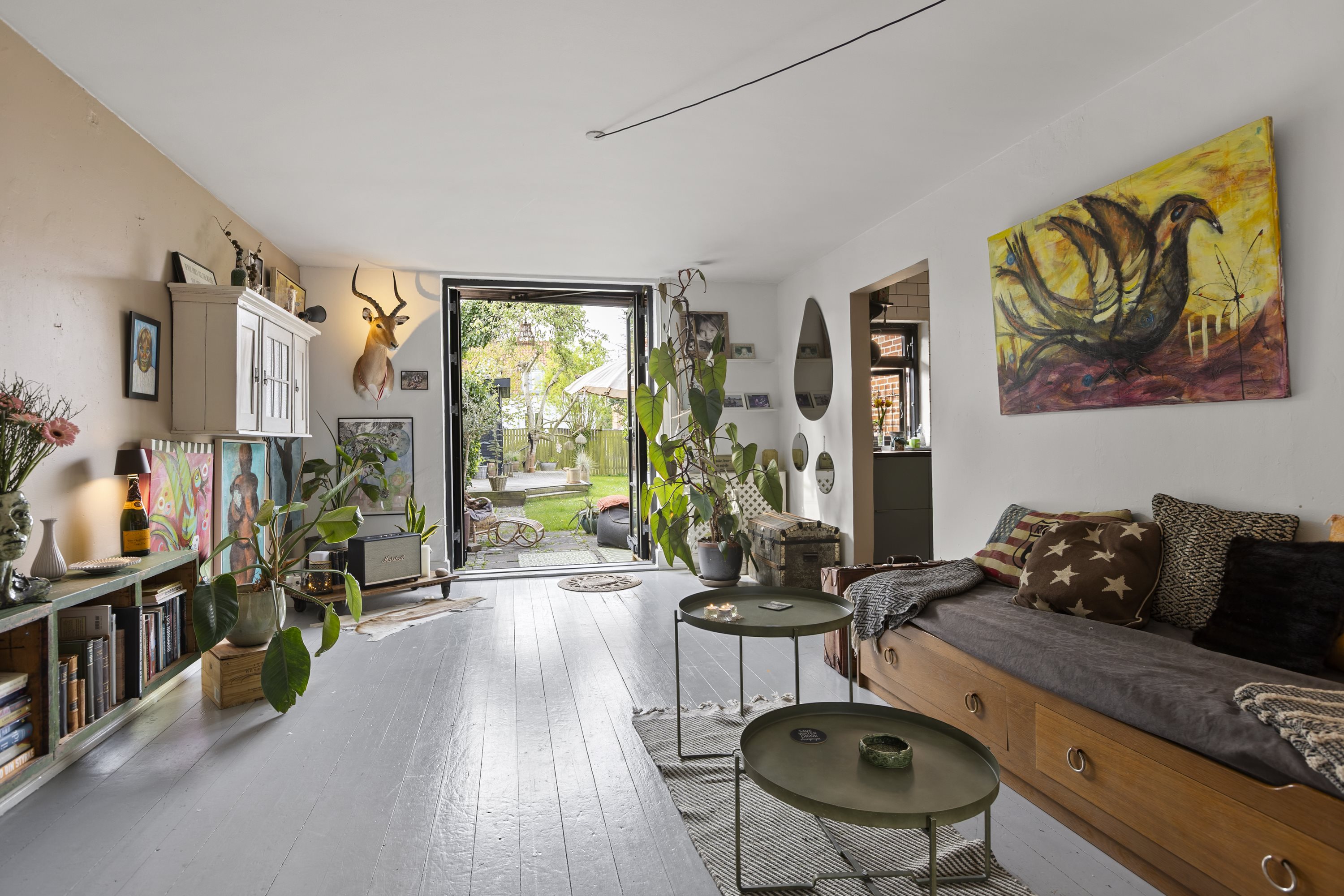 Fremhævet stue billede i fuldskærmstilstand. Billede af Teglovnsvej 26, st.., 4100 Ringsted