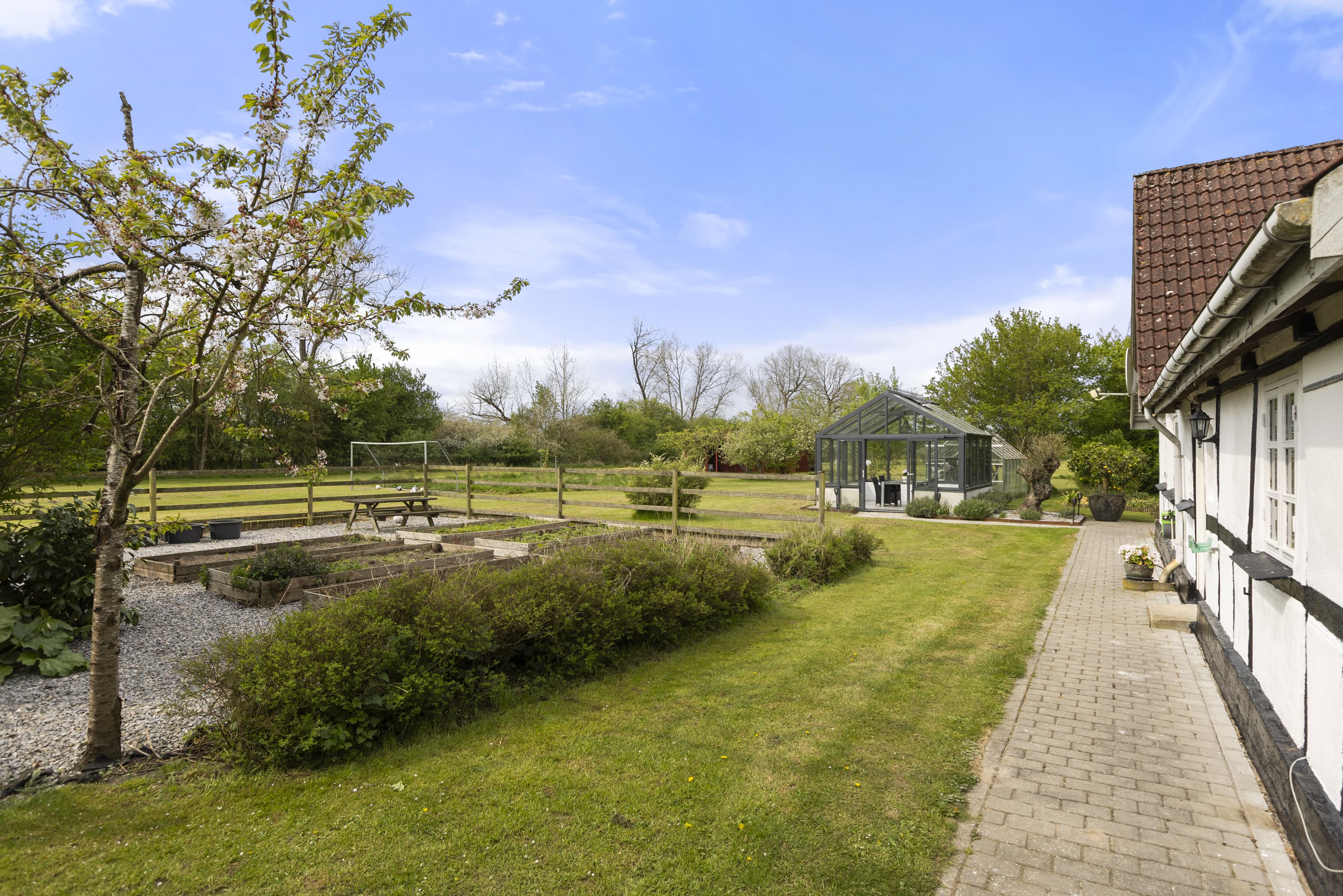 Fremhævet have billede i fuldskærmstilstand. Billede af Nyhusvej 30, Ørslev, 4100 Ringsted