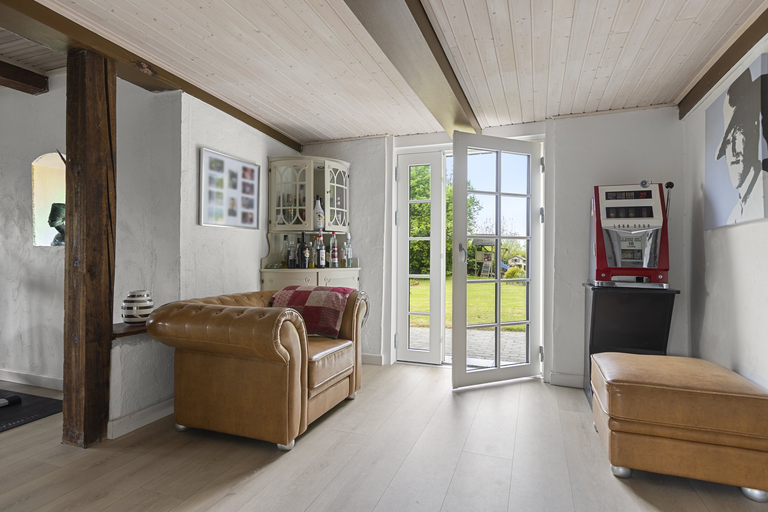 Fremhævet stue billede i fuldskærmstilstand. Billede af Nyhusvej 30, Ørslev, 4100 Ringsted