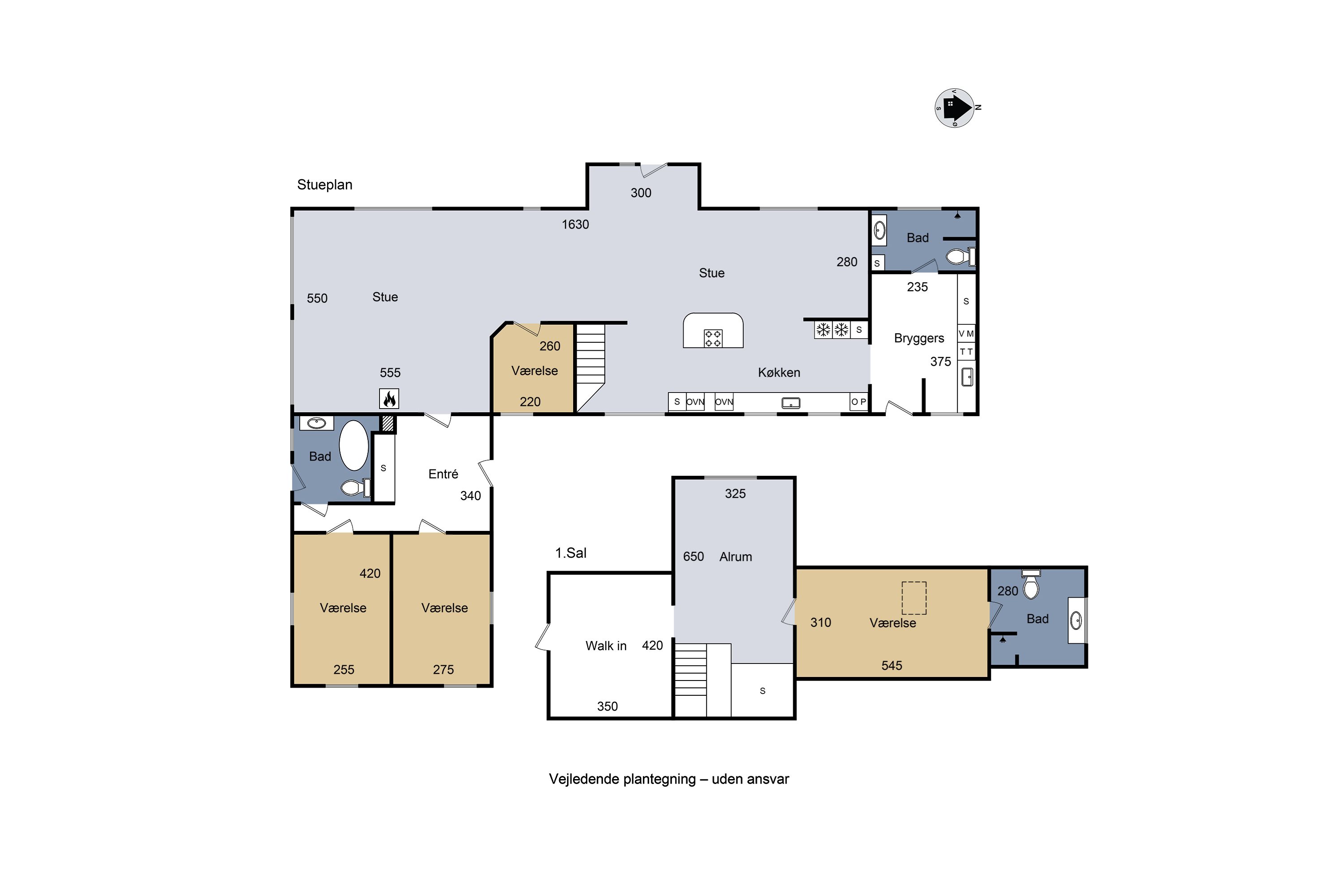 Plantegninger billede af Nyhusvej 30, Ørslev, 4100 Ringsted