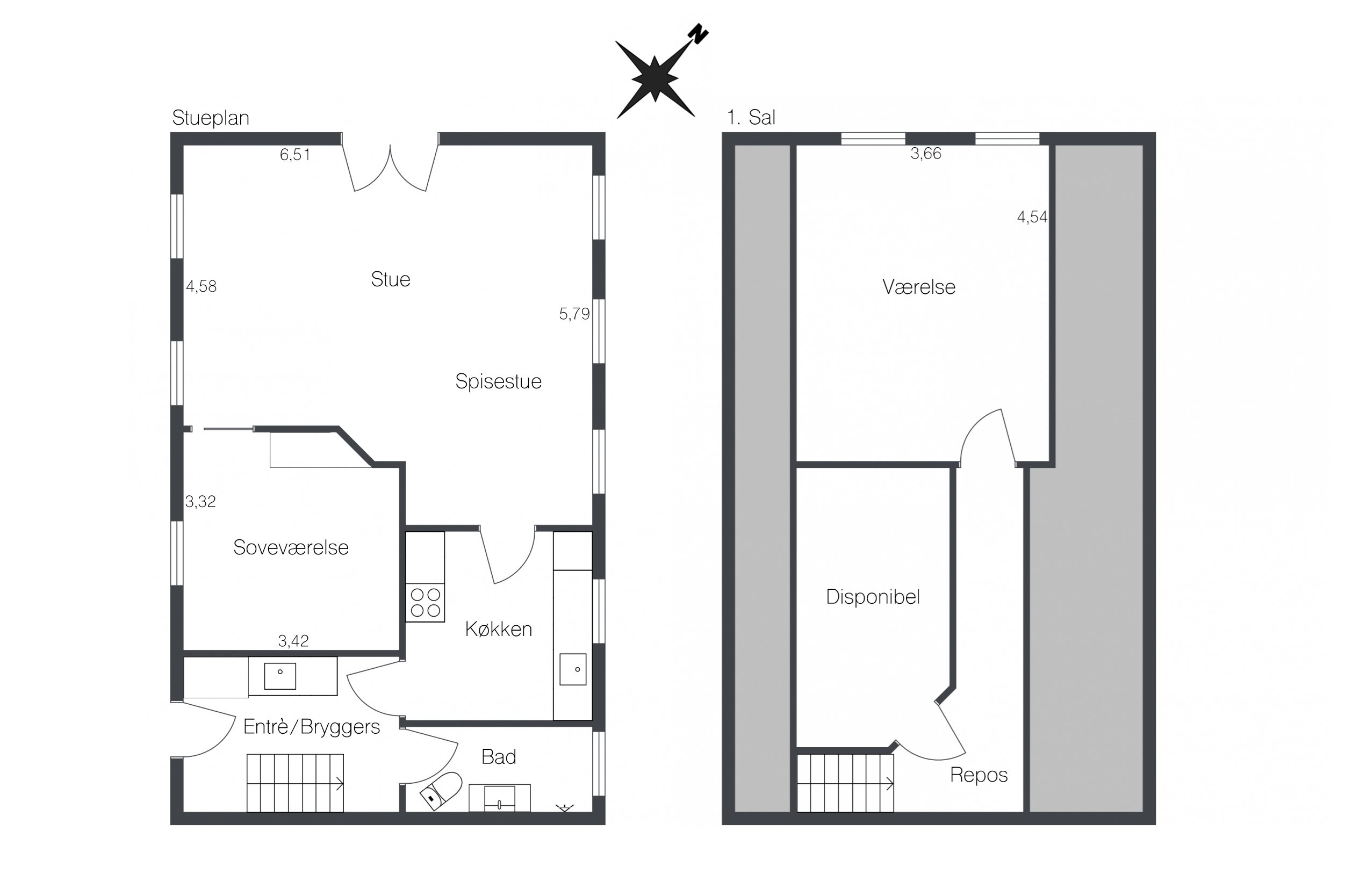 Plantegninger billede af Vråvej 504, Børglum, 9760 Vrå