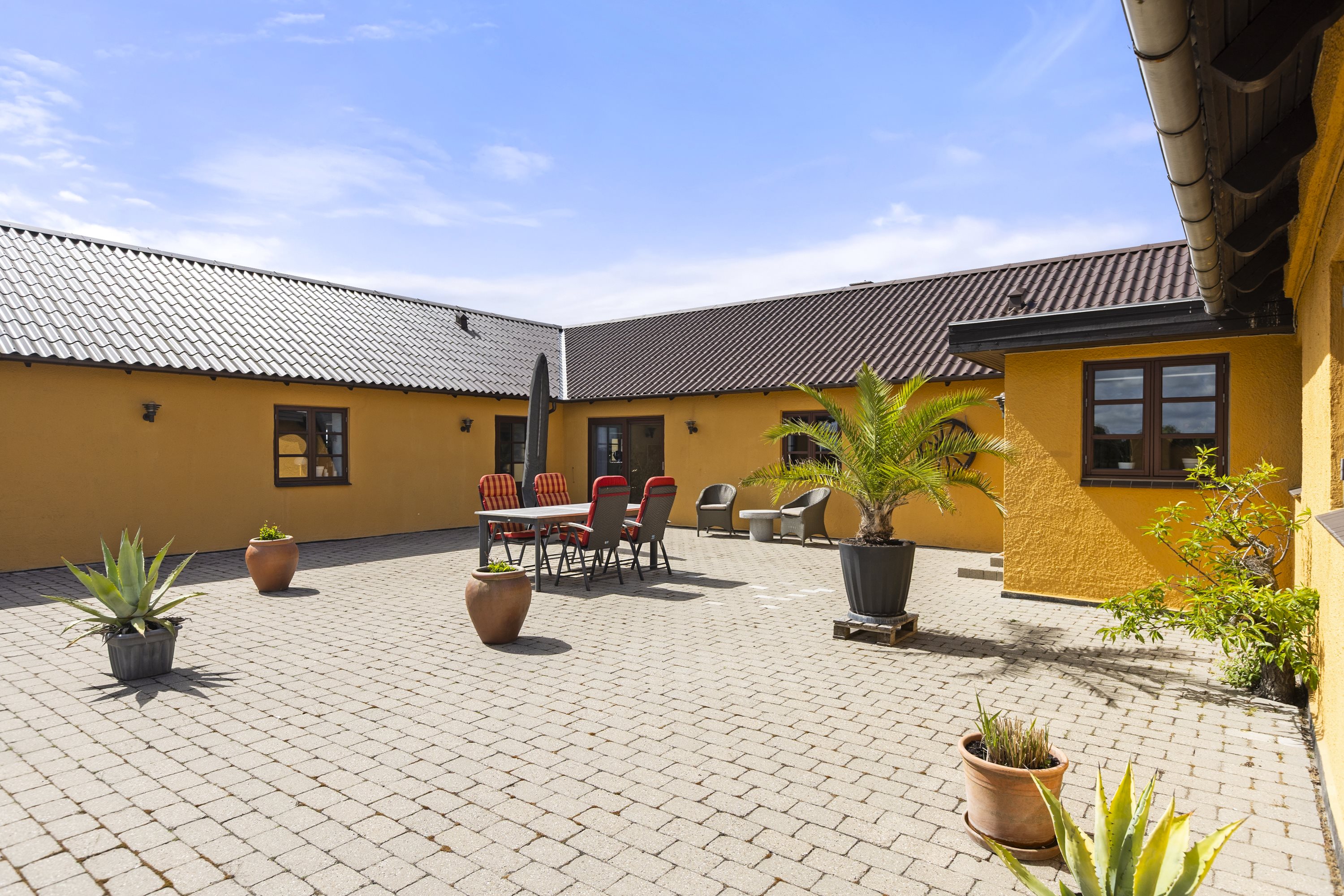 Fremhævet gårdhave billede i fuldskærmstilstand. Billede af Egerupvej 109, Ørslevvester, 4173 Fjenneslev