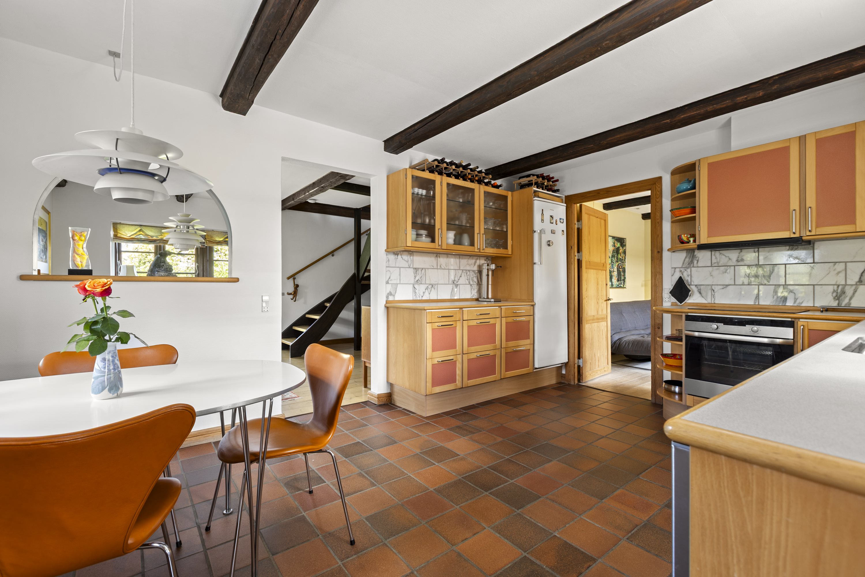 Fremhævet køkken billede i fuldskærmstilstand. Billede af Egerupvej 109, Ørslevvester, 4173 Fjenneslev