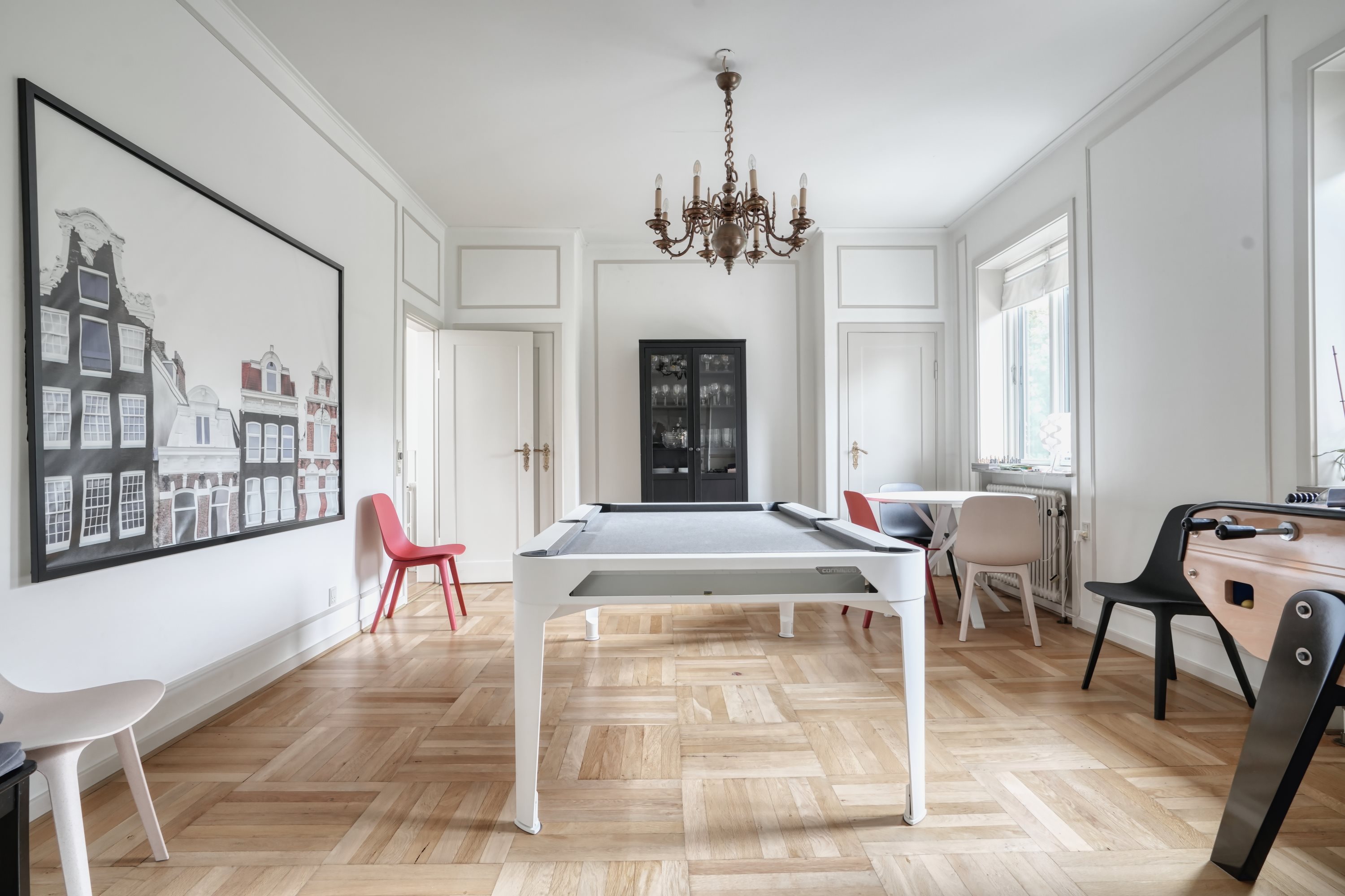 Fremhævet spisestue billede i fuldskærmstilstand. Billede af Niels Andersens Vej 15B, 2900 Hellerup