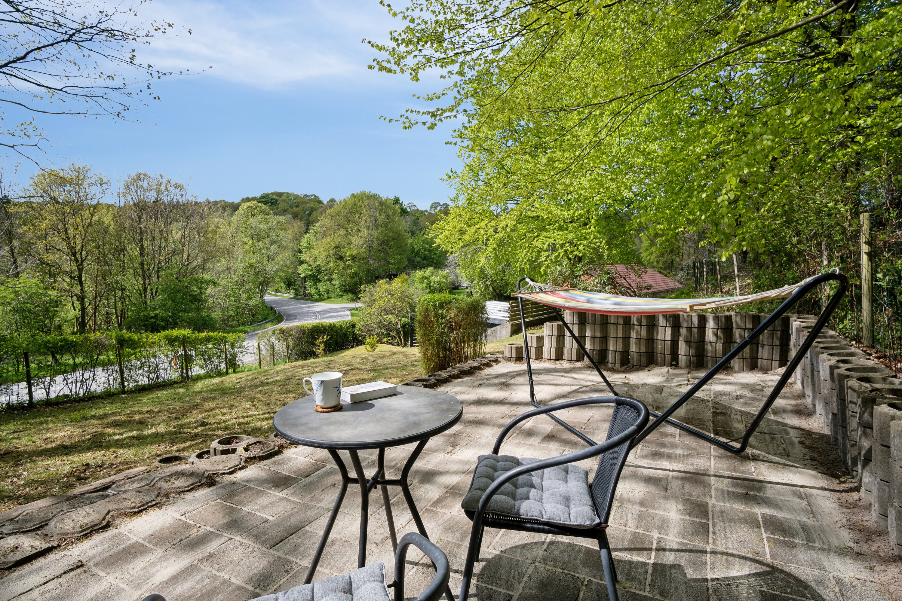 Fremhævet terrasse billede i fuldskærmstilstand. Billede af Bøgvadvej 40, 6040 Egtved