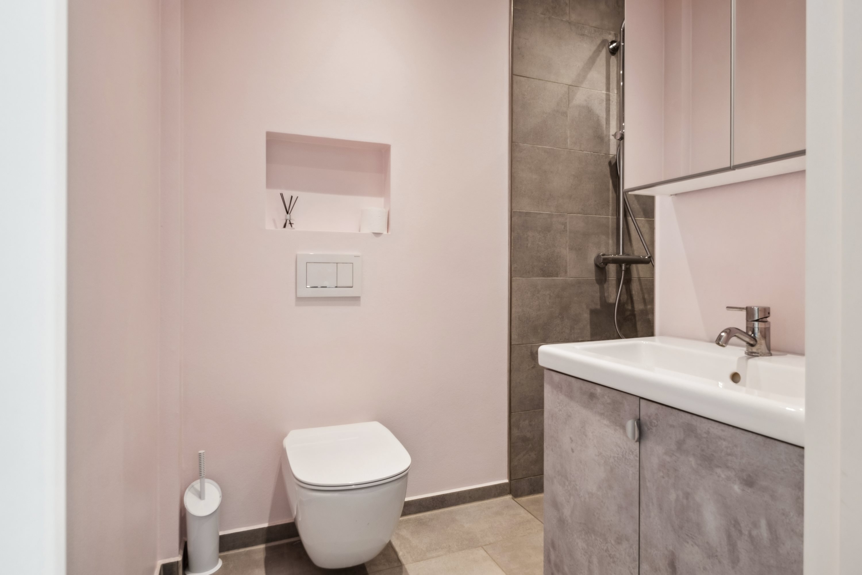 Fremhævet badeværelse billede i fuldskærmstilstand. Billede af Slotsgade 14, st.., 8700 Horsens