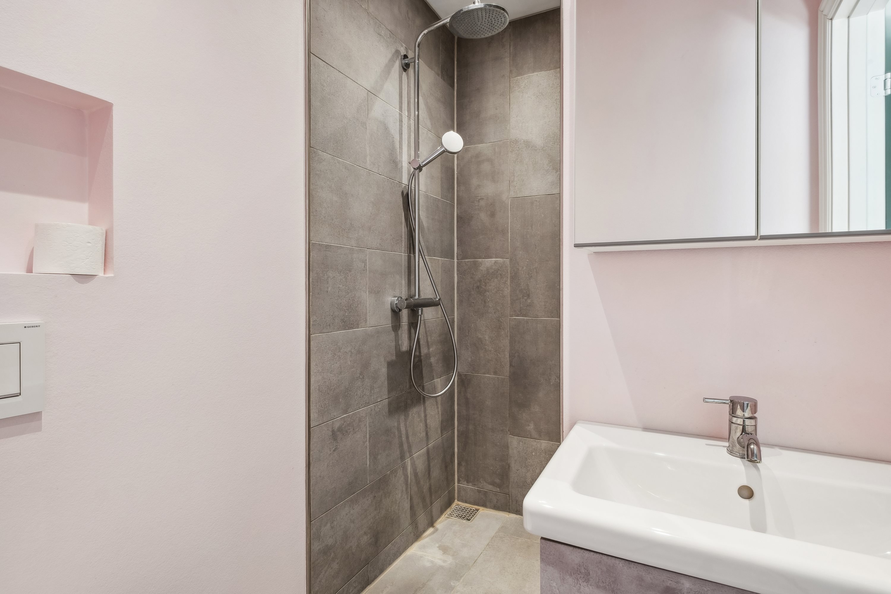 Fremhævet badeværelse billede i fuldskærmstilstand. Billede af Slotsgade 14, st.., 8700 Horsens