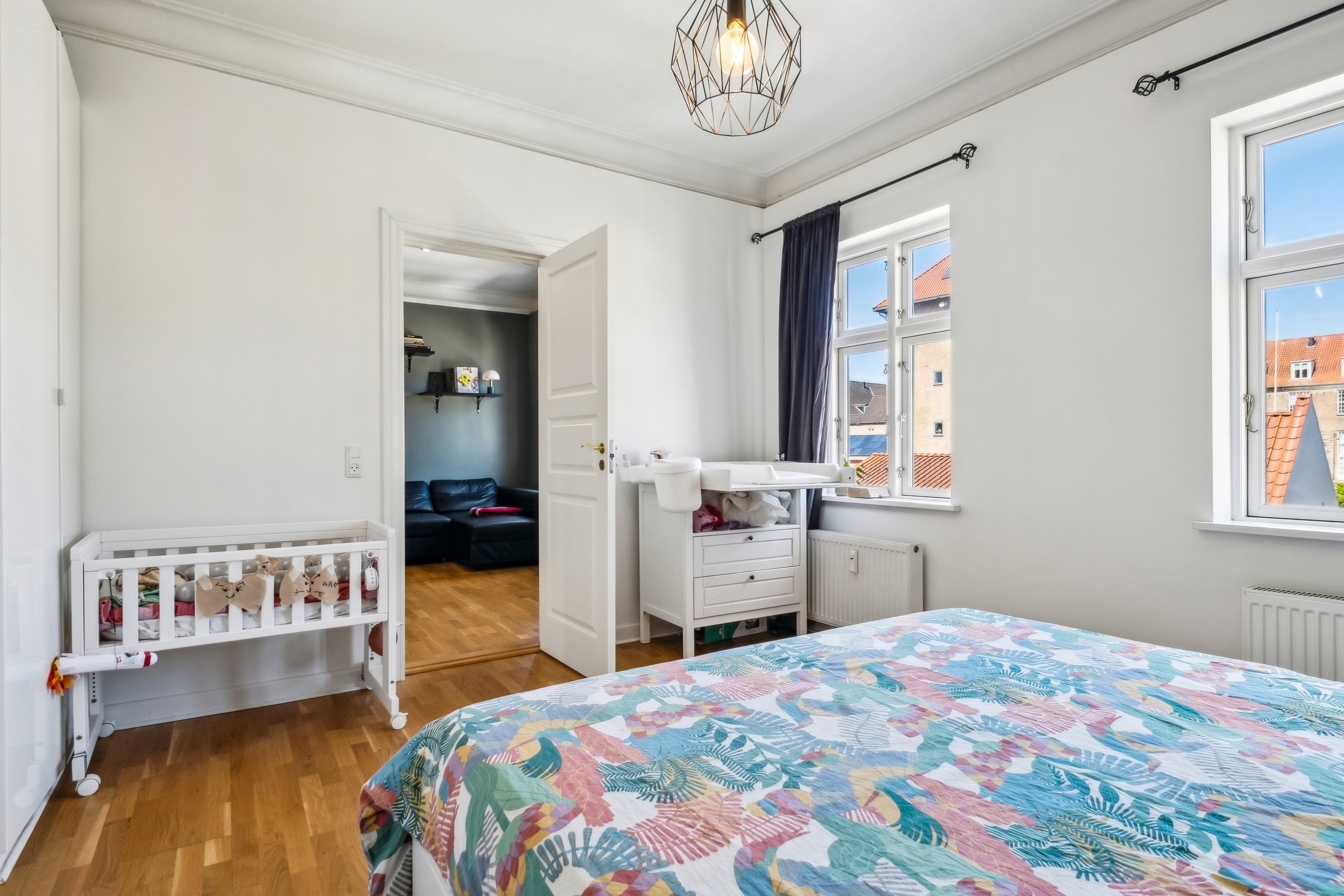 Fremhævet soveværelse billede i fuldskærmstilstand. Billede af Slotsgade 14, 2., 8700 Horsens