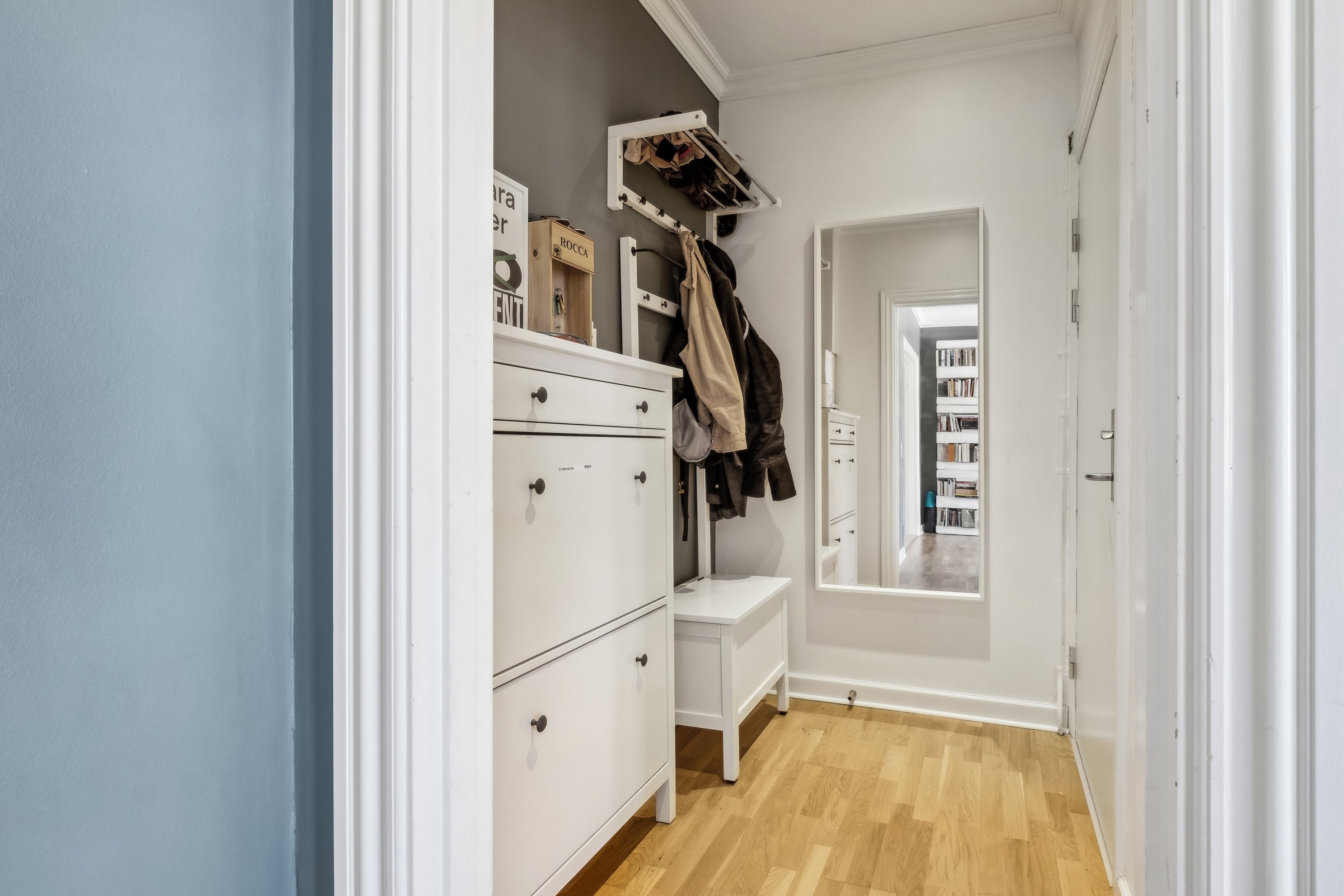 Fremhævet entre billede i fuldskærmstilstand. Billede af Slotsgade 14, 2., 8700 Horsens