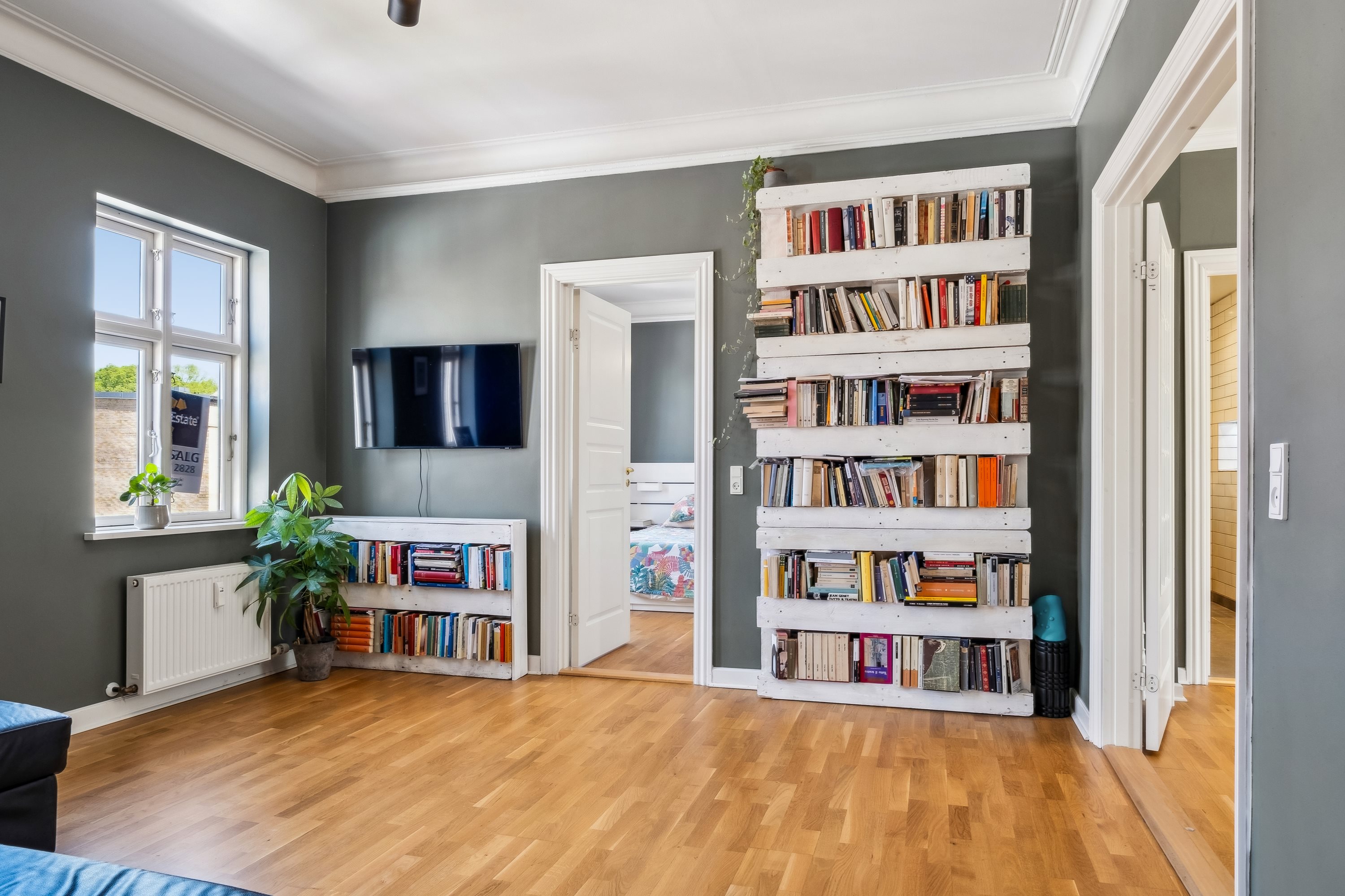 Fremhævet stue billede i fuldskærmstilstand. Billede af Slotsgade 14, 2., 8700 Horsens