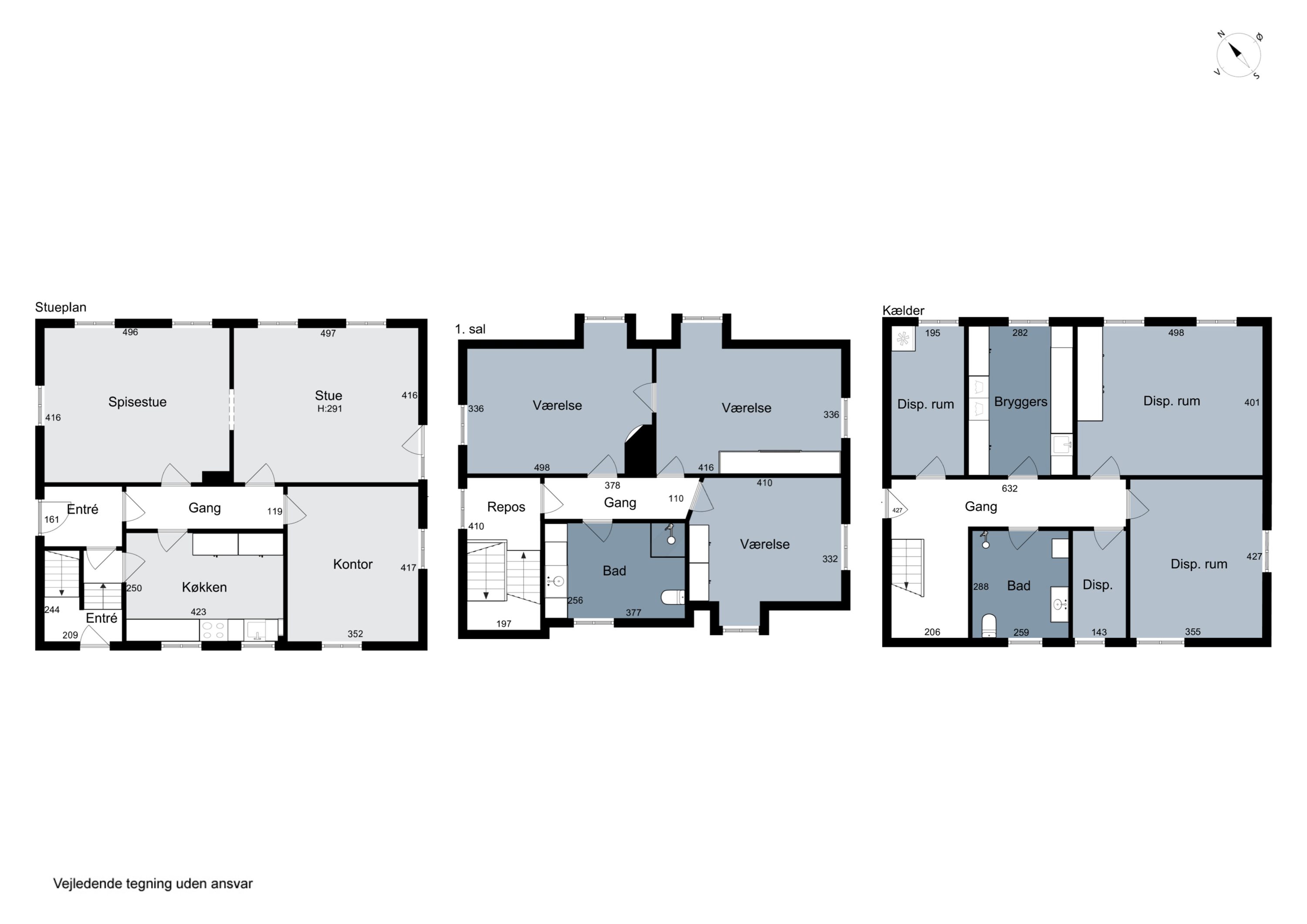 Plantegninger billede af Elmegade 22, 7700 Thisted