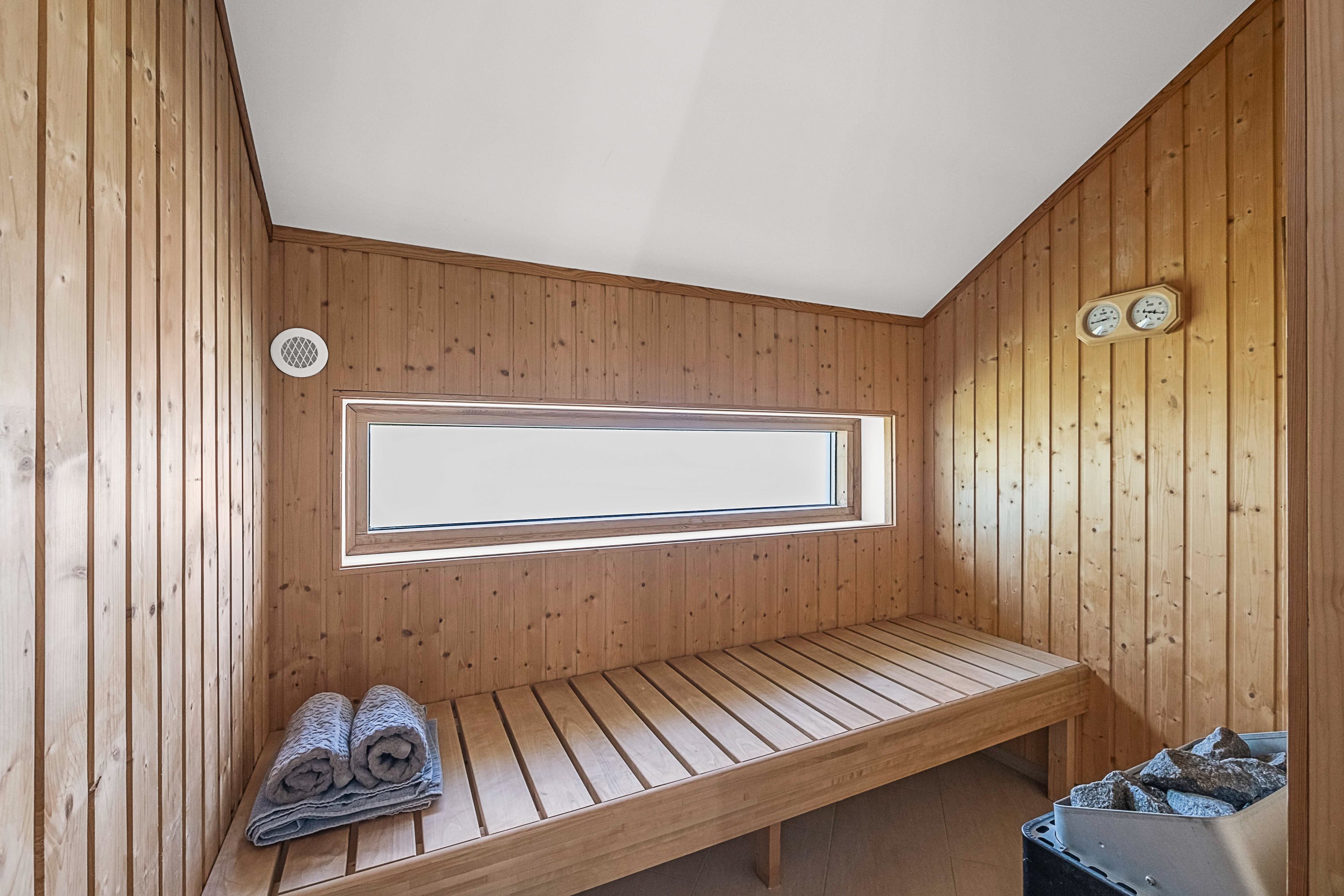 Fremhævet sauna billede i fuldskærmstilstand. Billede af Asmusgårdsvej 38, 8520 Lystrup