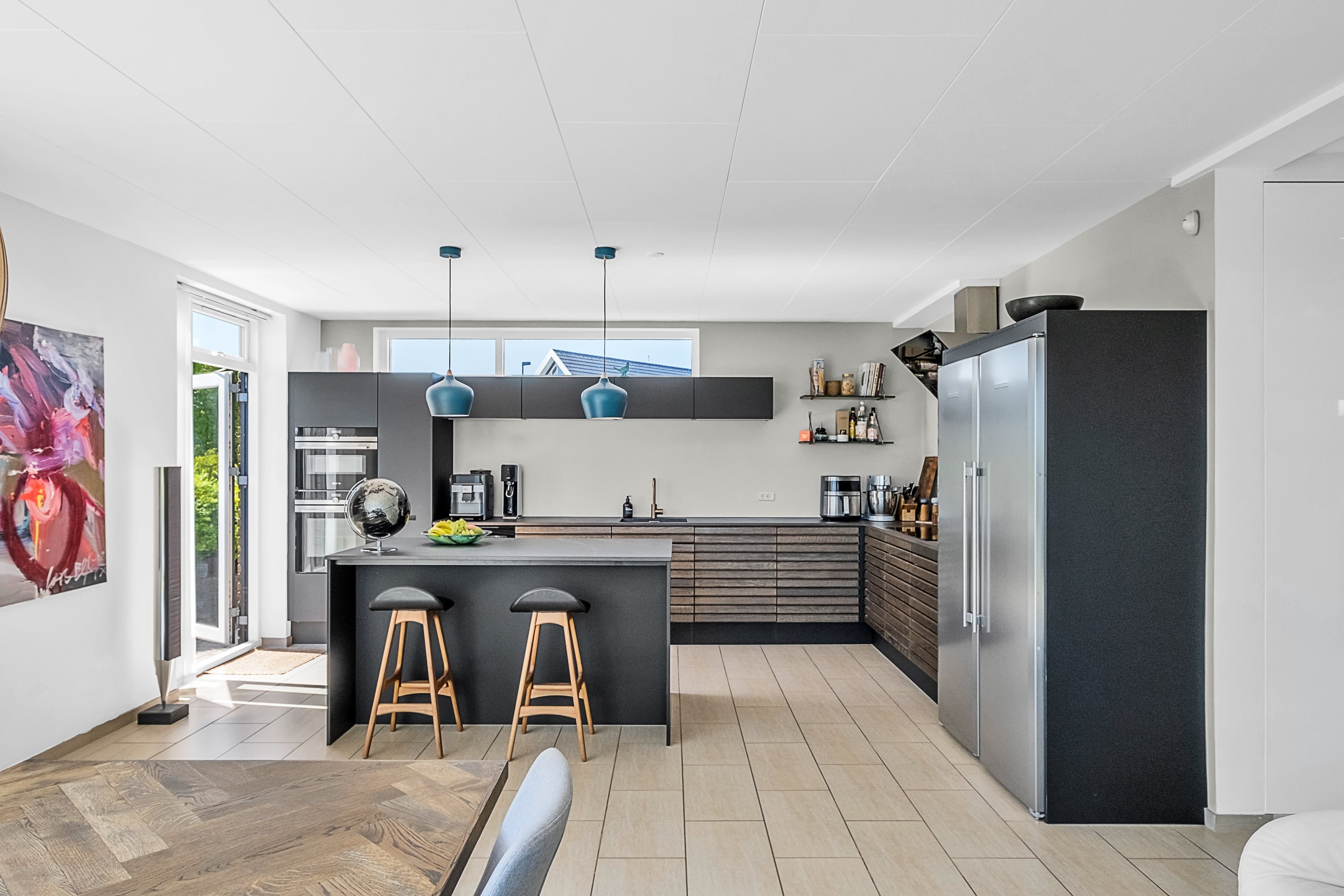 Fremhævet køkken alrum billede i fuldskærmstilstand. Billede af Asmusgårdsvej 38, 8520 Lystrup