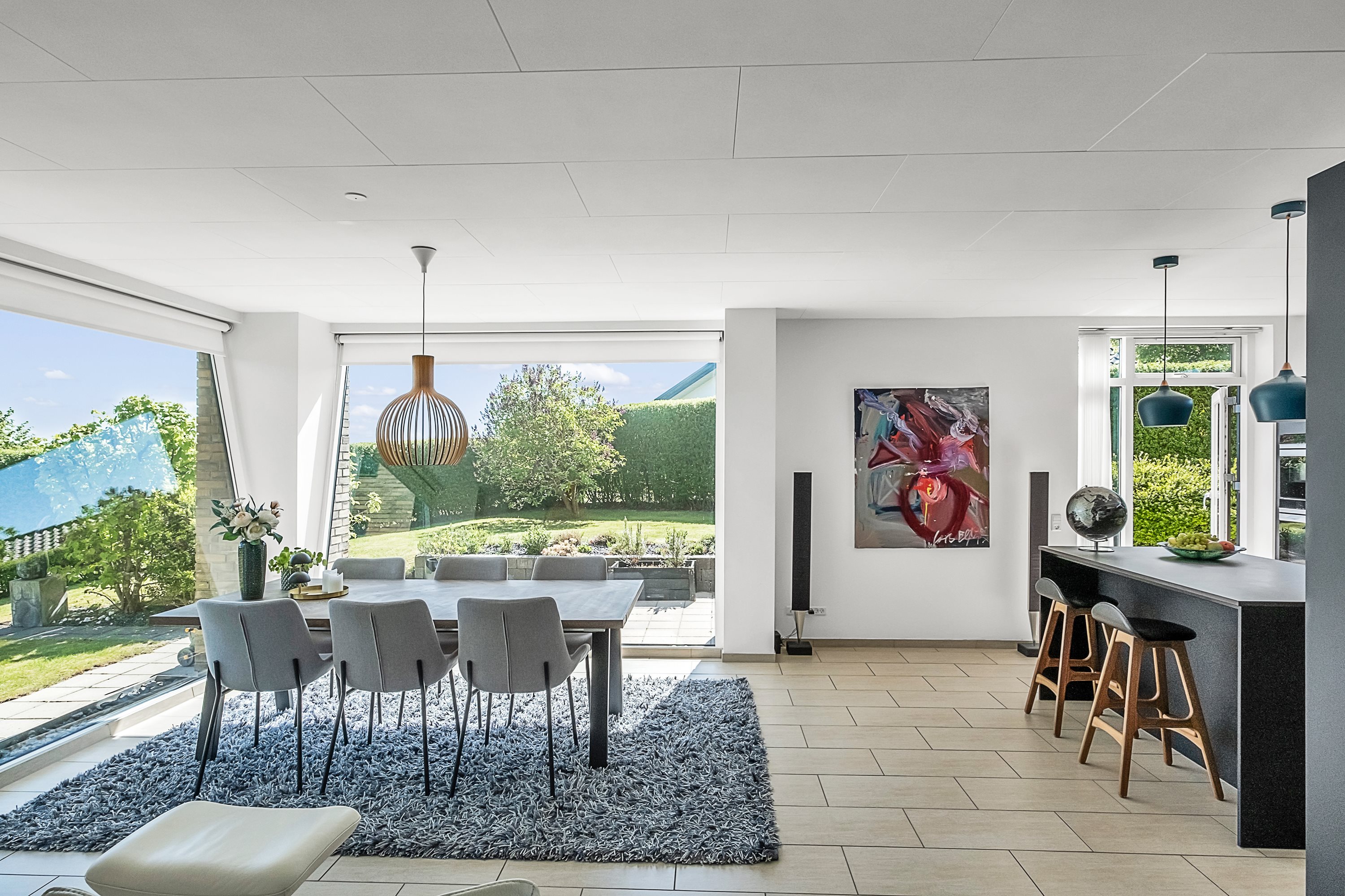 Fremhævet køkken alrum billede i fuldskærmstilstand. Billede af Asmusgårdsvej 38, 8520 Lystrup