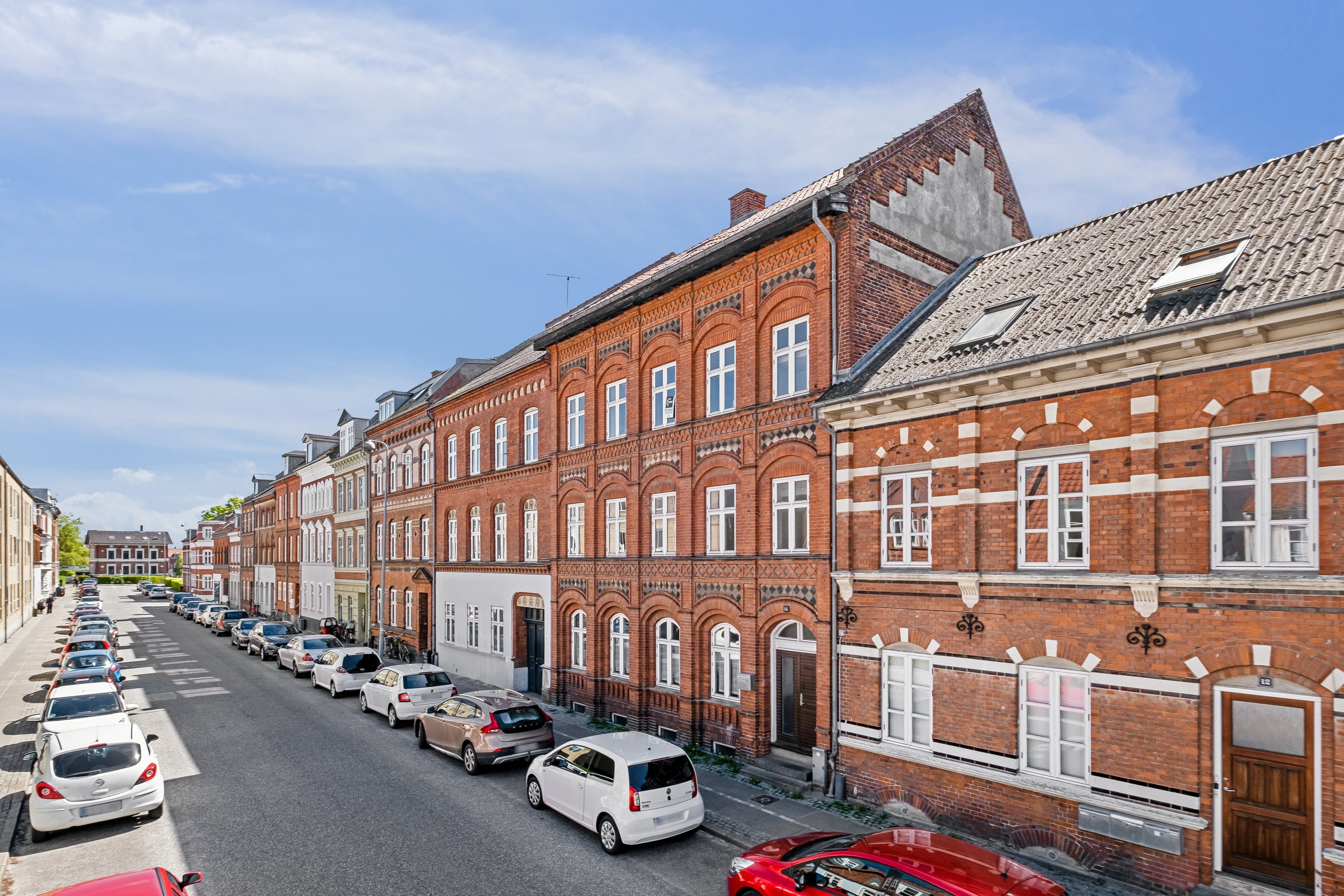 Fremhævet facade billede i fuldskærmstilstand. Billede af Slotsgade 14, 2., 8700 Horsens