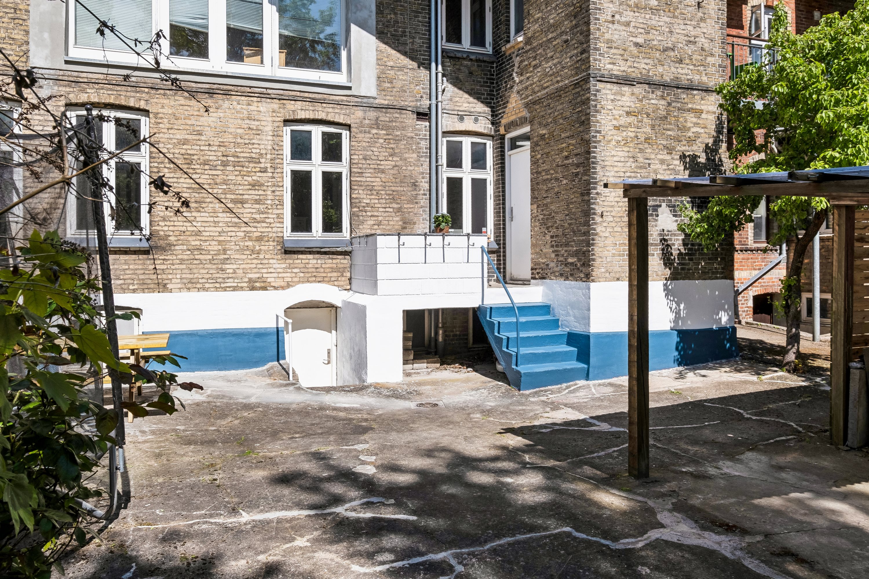 Fremhævet gårdhave billede i fuldskærmstilstand. Billede af Slotsgade 14, 2., 8700 Horsens