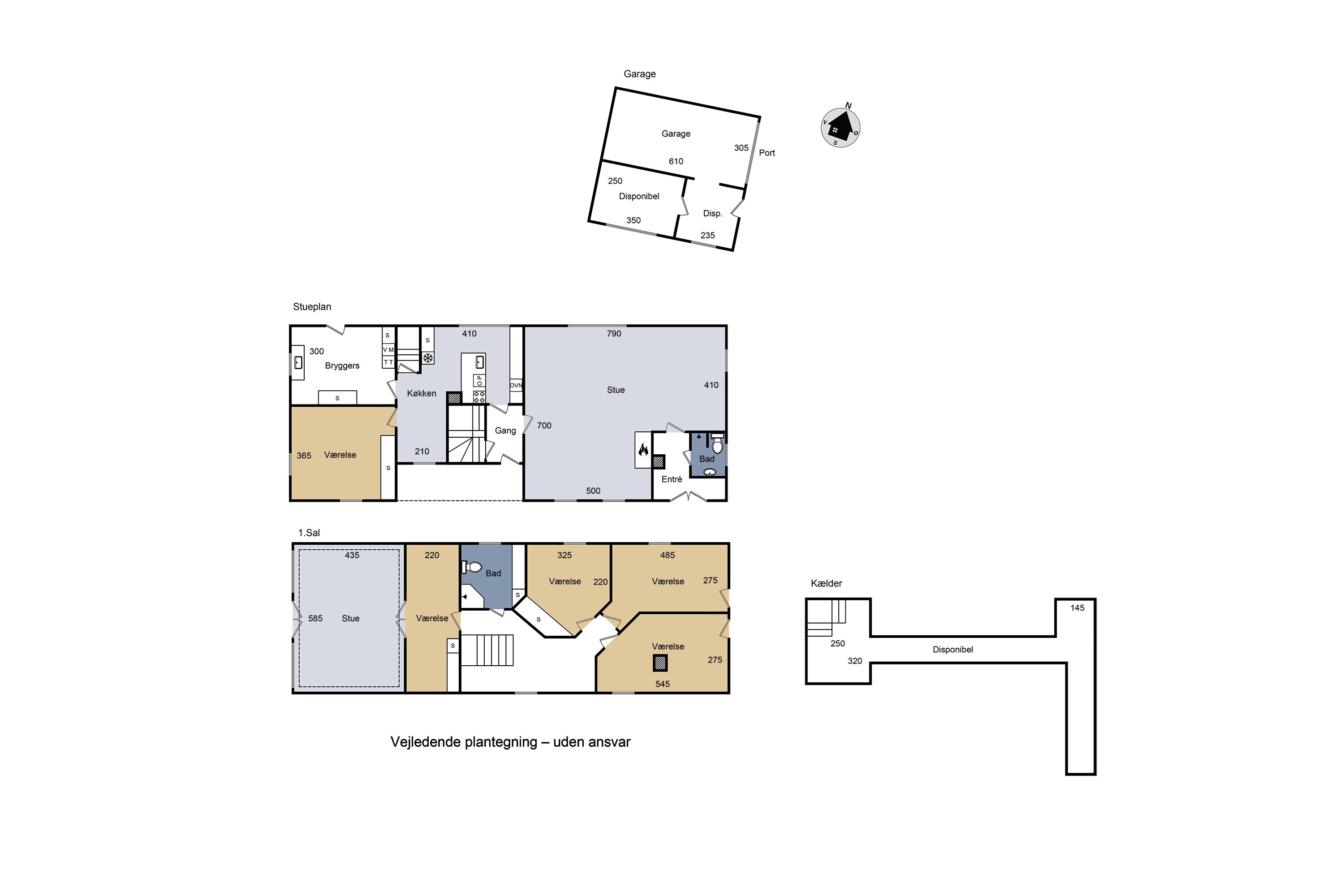 Plantegninger billede af Fuglebakken 12, 4220 Korsør