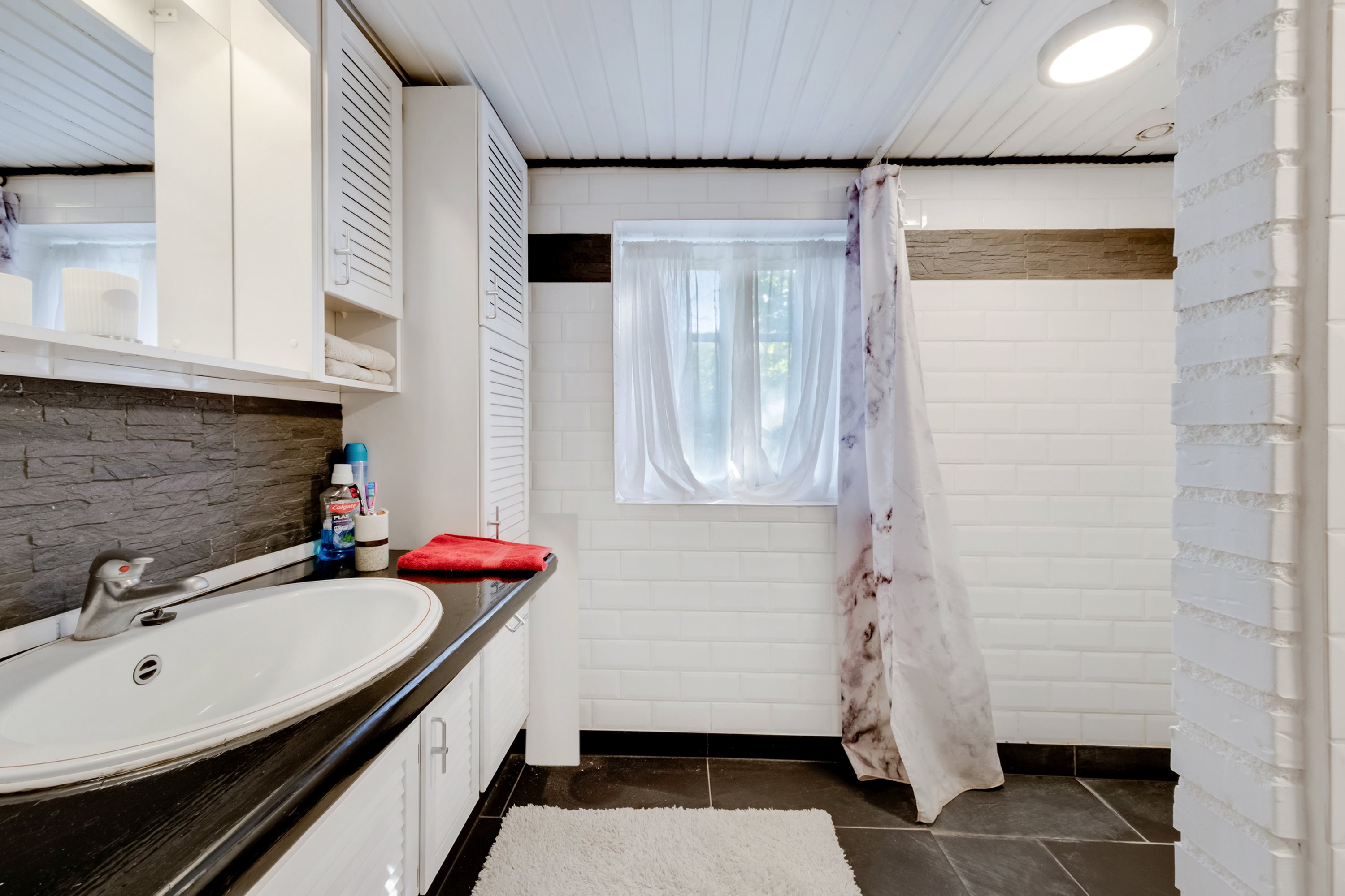 Fremhævet badeværelse billede i fuldskærmstilstand. Billede af Assensvej 366, Bregnemose, 5690 Tommerup