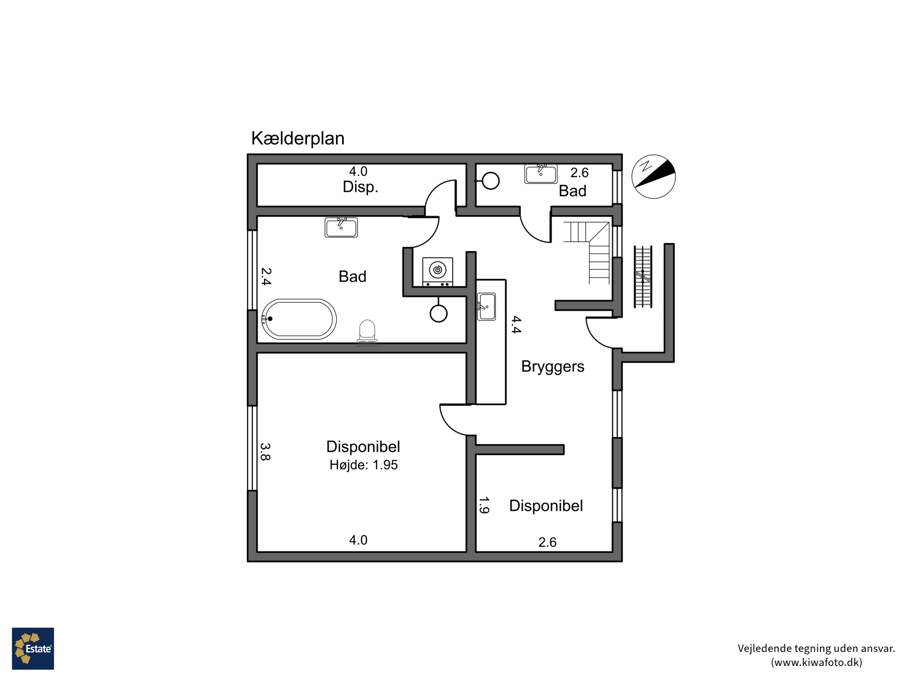 Plantegninger billede af Skovsgårdsvej 25, 4900 Nakskov
