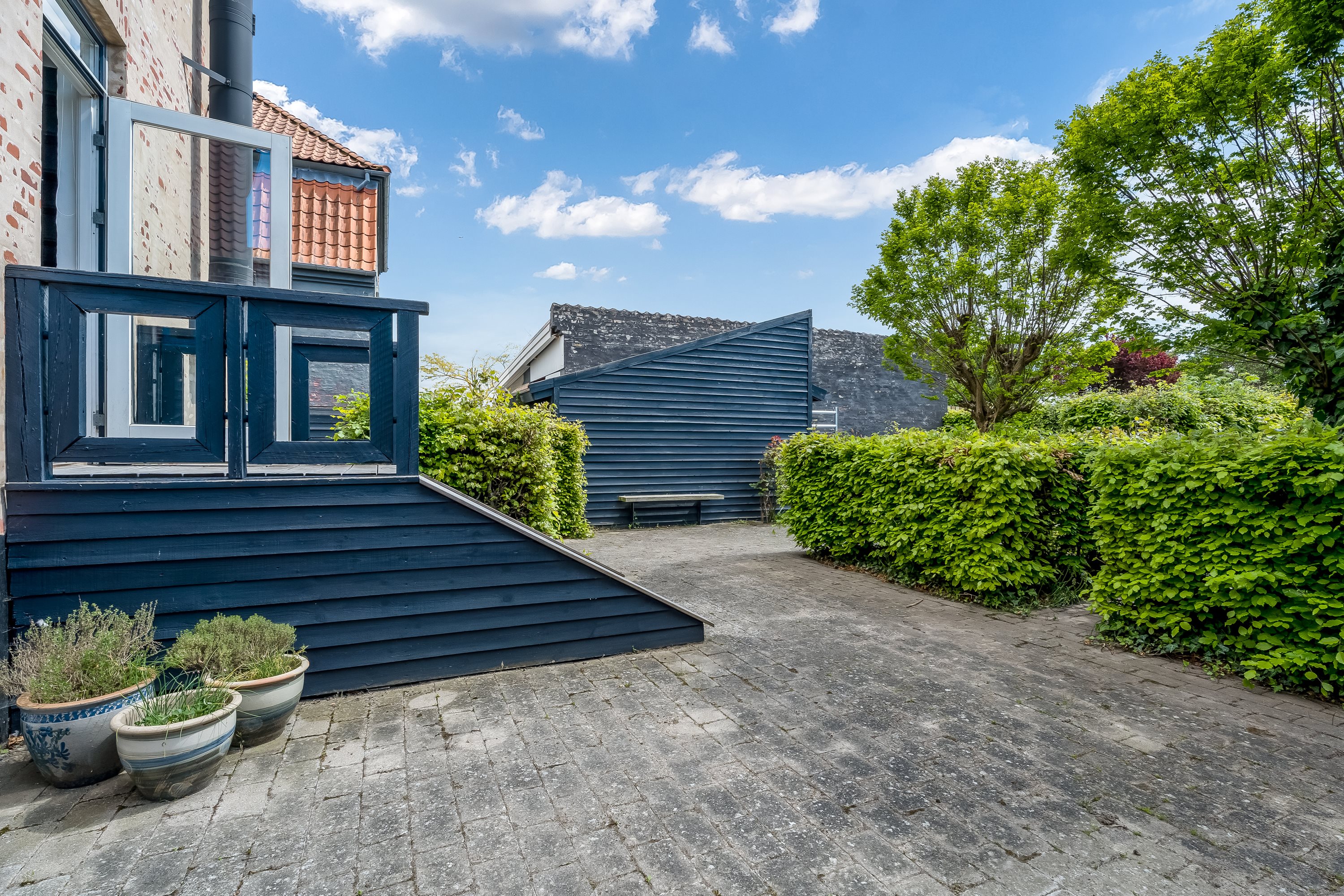 Fremhævet terrasse billede i fuldskærmstilstand. Billede af Skovsgårdsvej 25, 4900 Nakskov